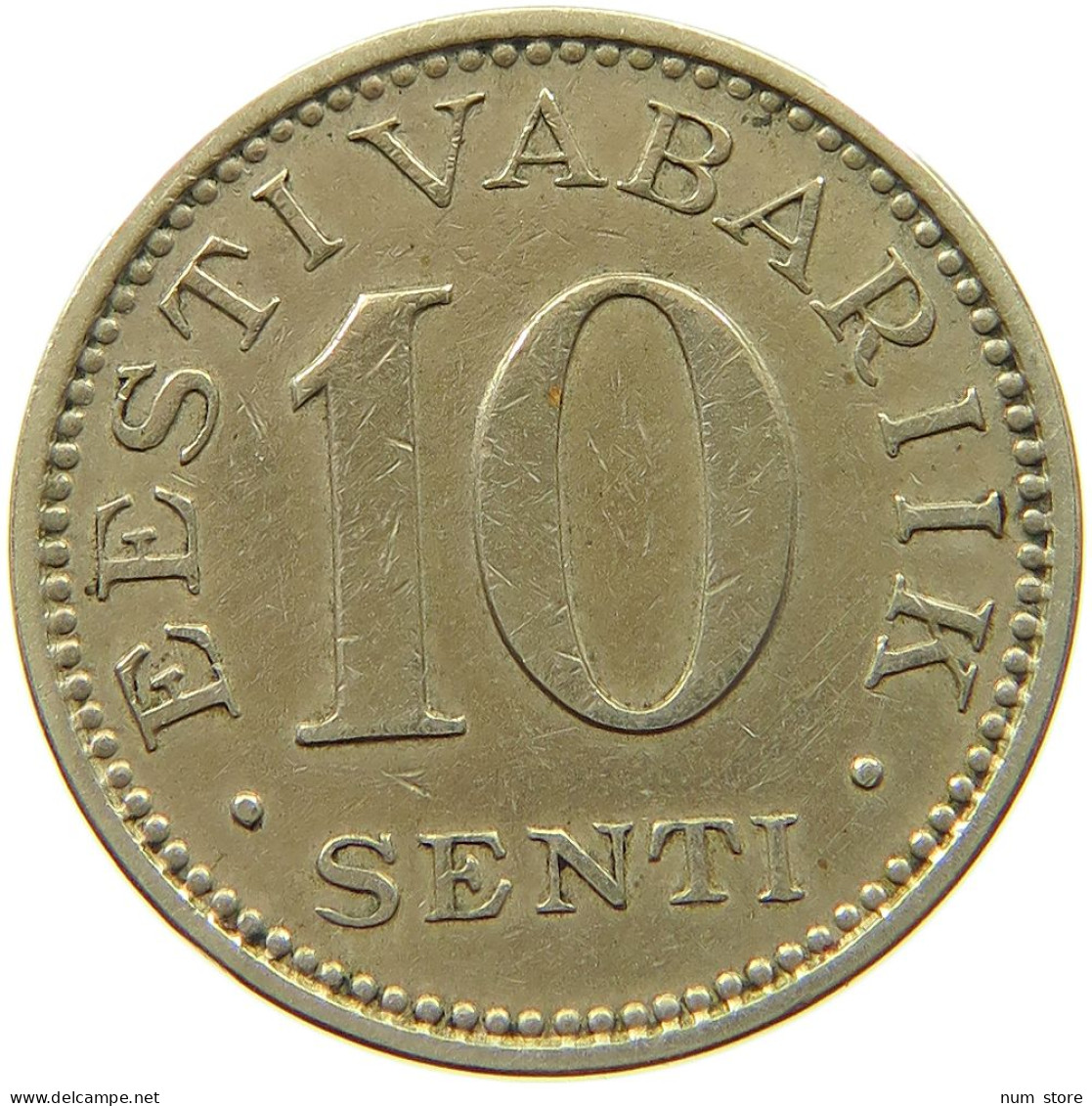 ESTONIA 10 SENTI 1931  #s035 0709 - Estonie