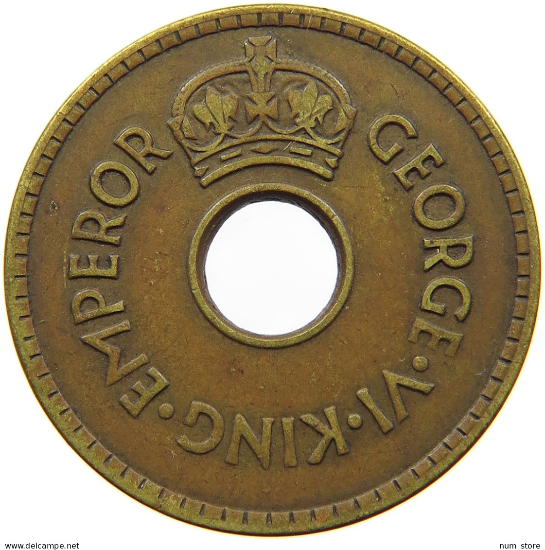 FIJI PENNY 1942 George VI. (1936-1952) #a084 0315 - Fiji