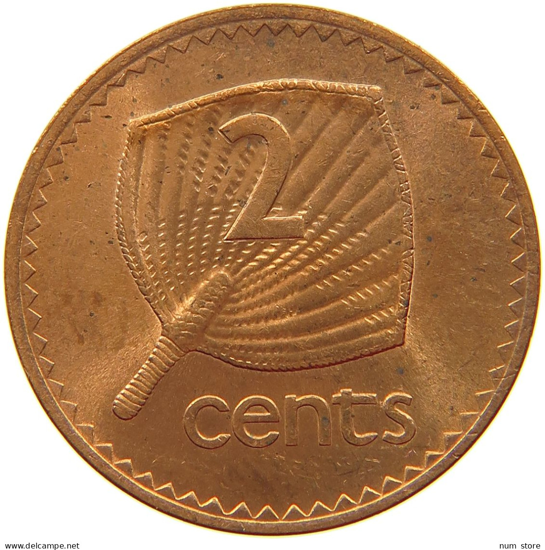 FIJI 2 CENTS 1973 Elizabeth II. (1952-2022) #s067 0119 - Fiji