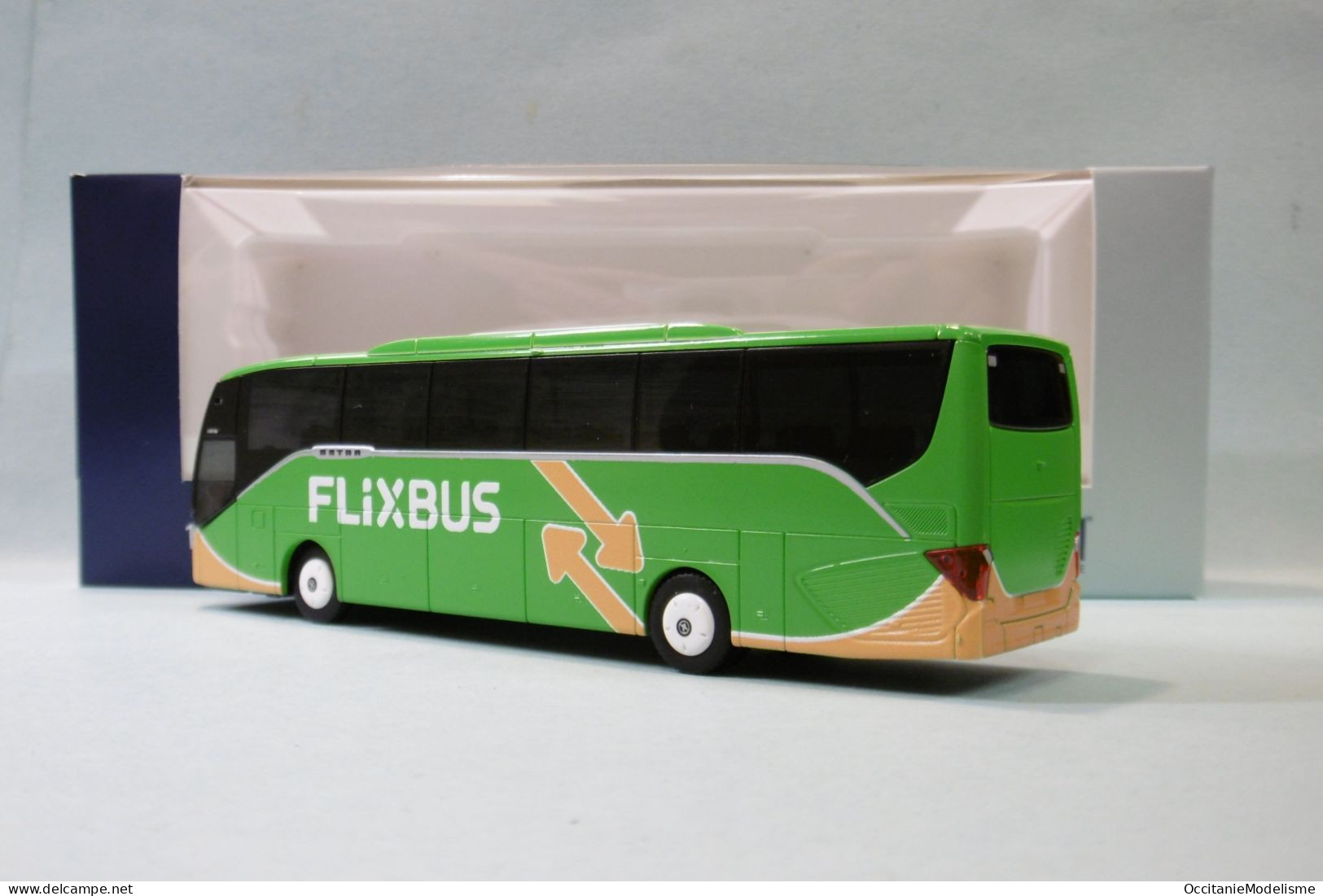 Rietze - Autocar SETRA S 515 HD FLIXBUS Car Réf. 77911 Neuf NBO HO 1/87 - Vehiculos De Carretera