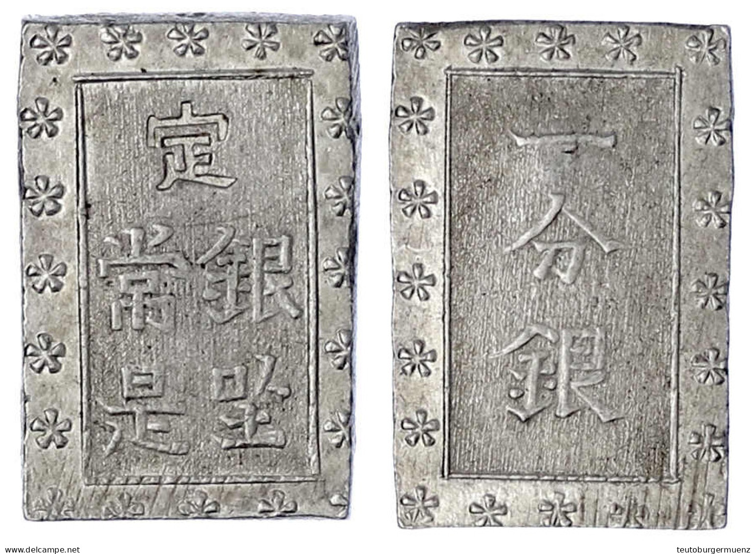 Ichi Bu Gin O.J.(1859/1868). Sakura A/d. Vorzüglich. Hartill 9.82. - Japan