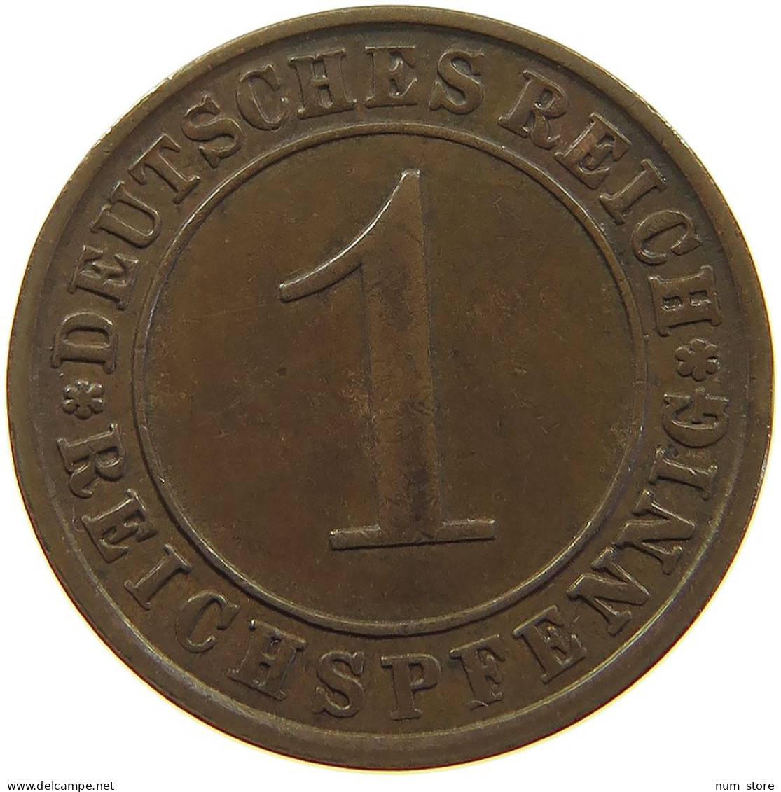 WEIMARER REPUBLIK PFENNIG 1930 E  #a060 0335 - 1 Rentenpfennig & 1 Reichspfennig