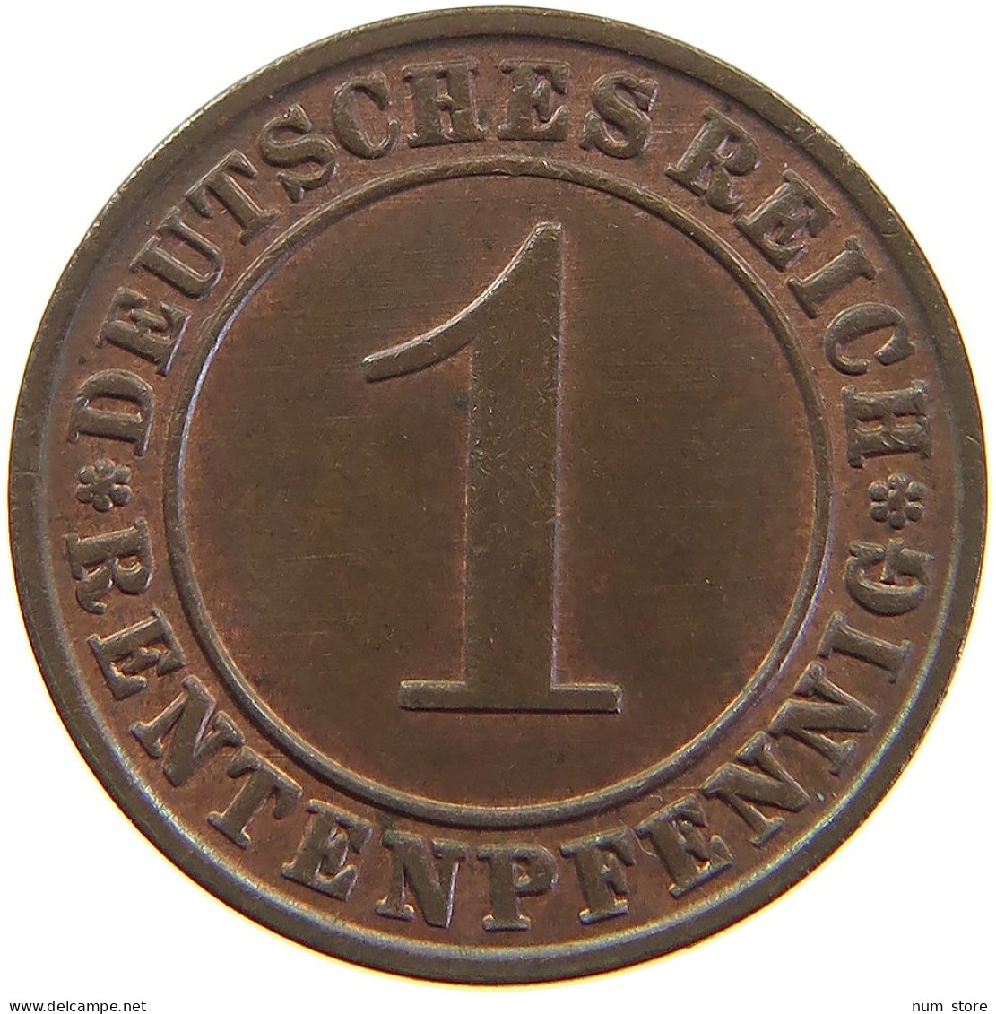 WEIMARER REPUBLIK PFENNIG 1923 A  #a067 0347 - 1 Renten- & 1 Reichspfennig