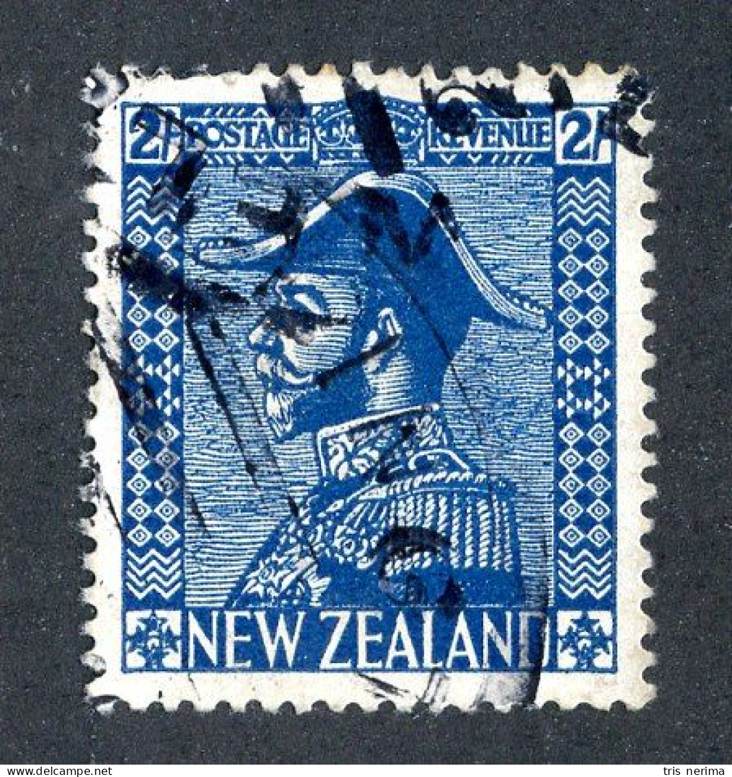 7589 BCx New Zealand 1926 Scott # 182 Used (offers Welcome) - Gebraucht