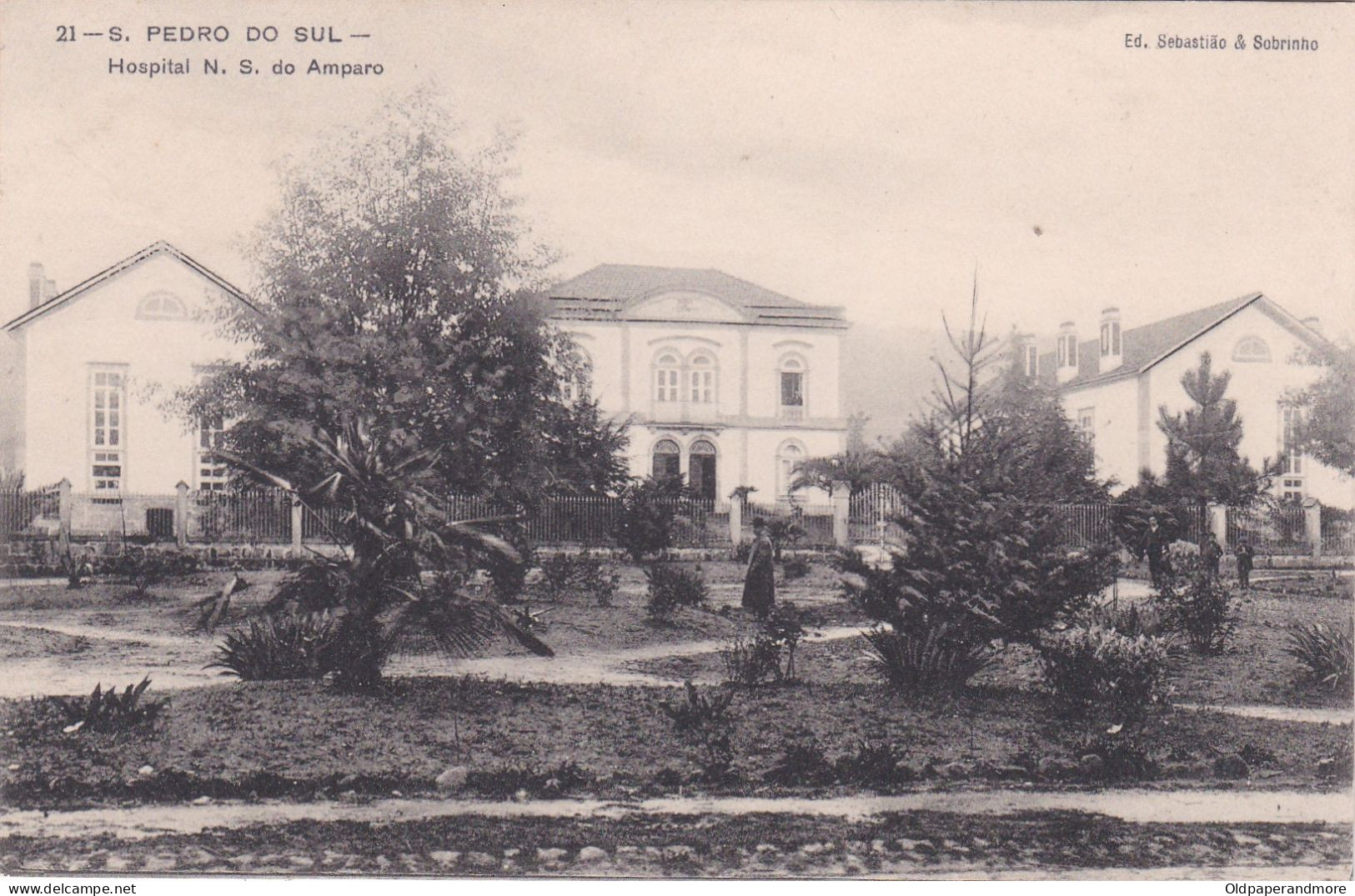 POSTCARD PORTUGAL - S. PEDRO DO SUL - HOSPITAL NOSSA SENHORA DO AMPARO - Viseu