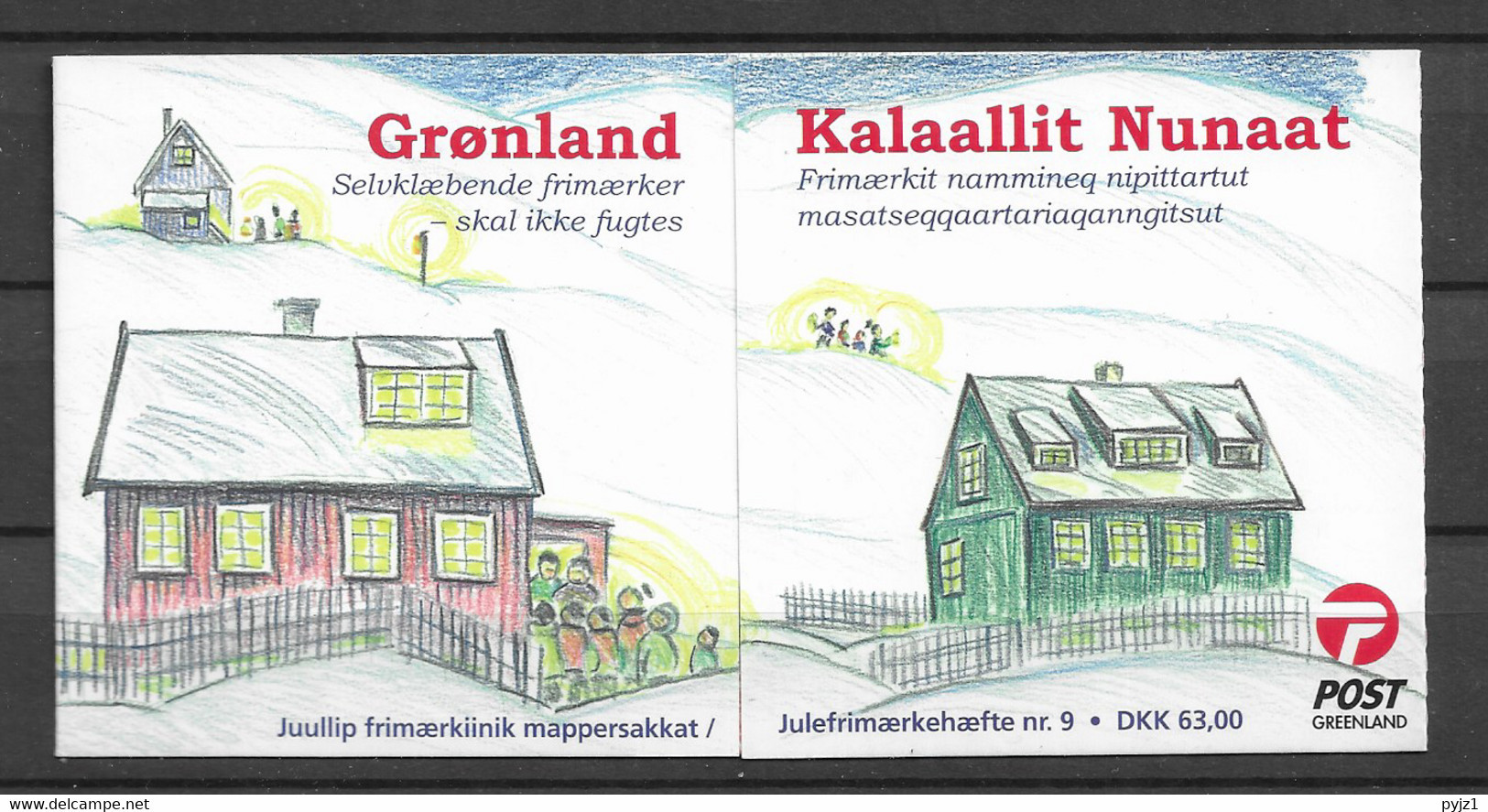 2004 MNH Greenland, Booklet Postfris** - Markenheftchen