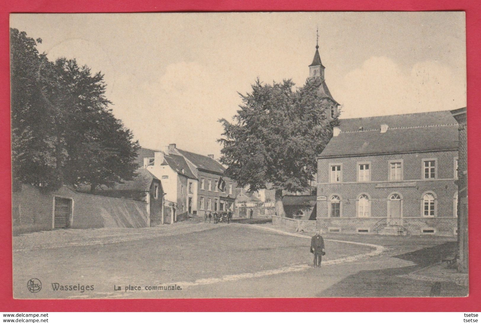 Wasseiges - La Place Communale - 1911 ( Voir Verso ) - Wasseiges