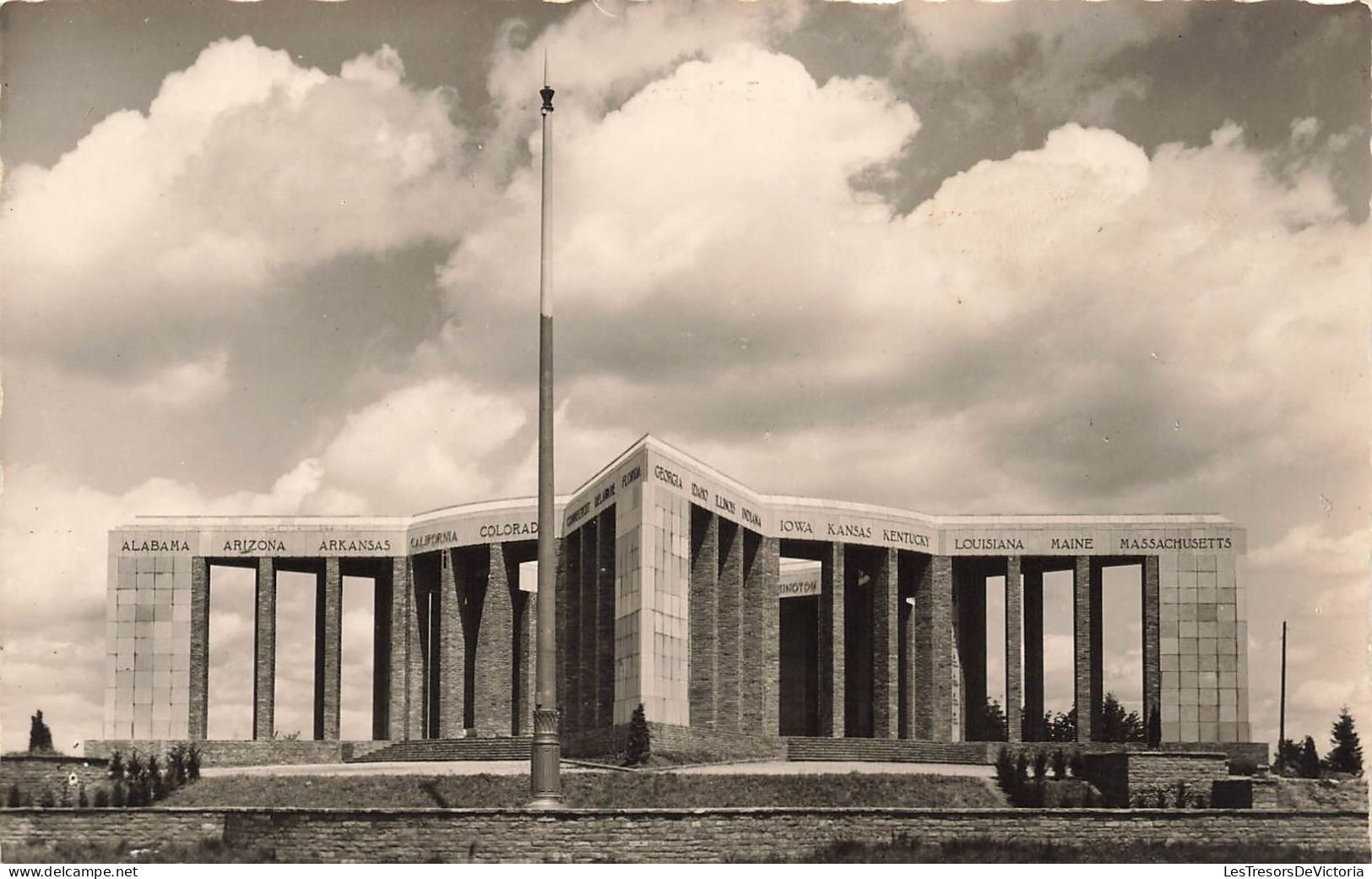 BELGIQUE - Liège - Mémorial Américains Mardasson à Bastogne - Carte Postale Ancienne - Luik