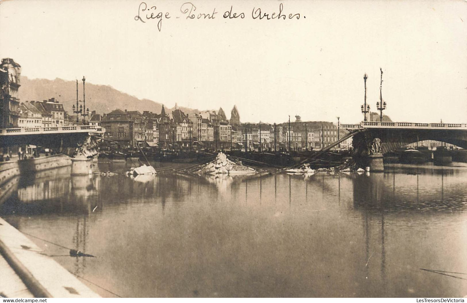 BELGIQUE - Liège - Pont Des Arches - Carte Postale Ancienne - Liege