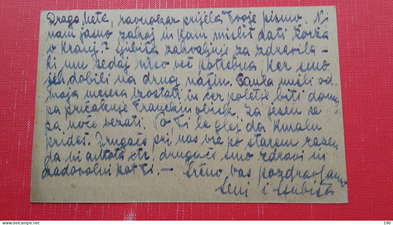 Dopisnica FNRJ 1.50 Din(Tito).Zig/postmark:Beograd - Briefe U. Dokumente