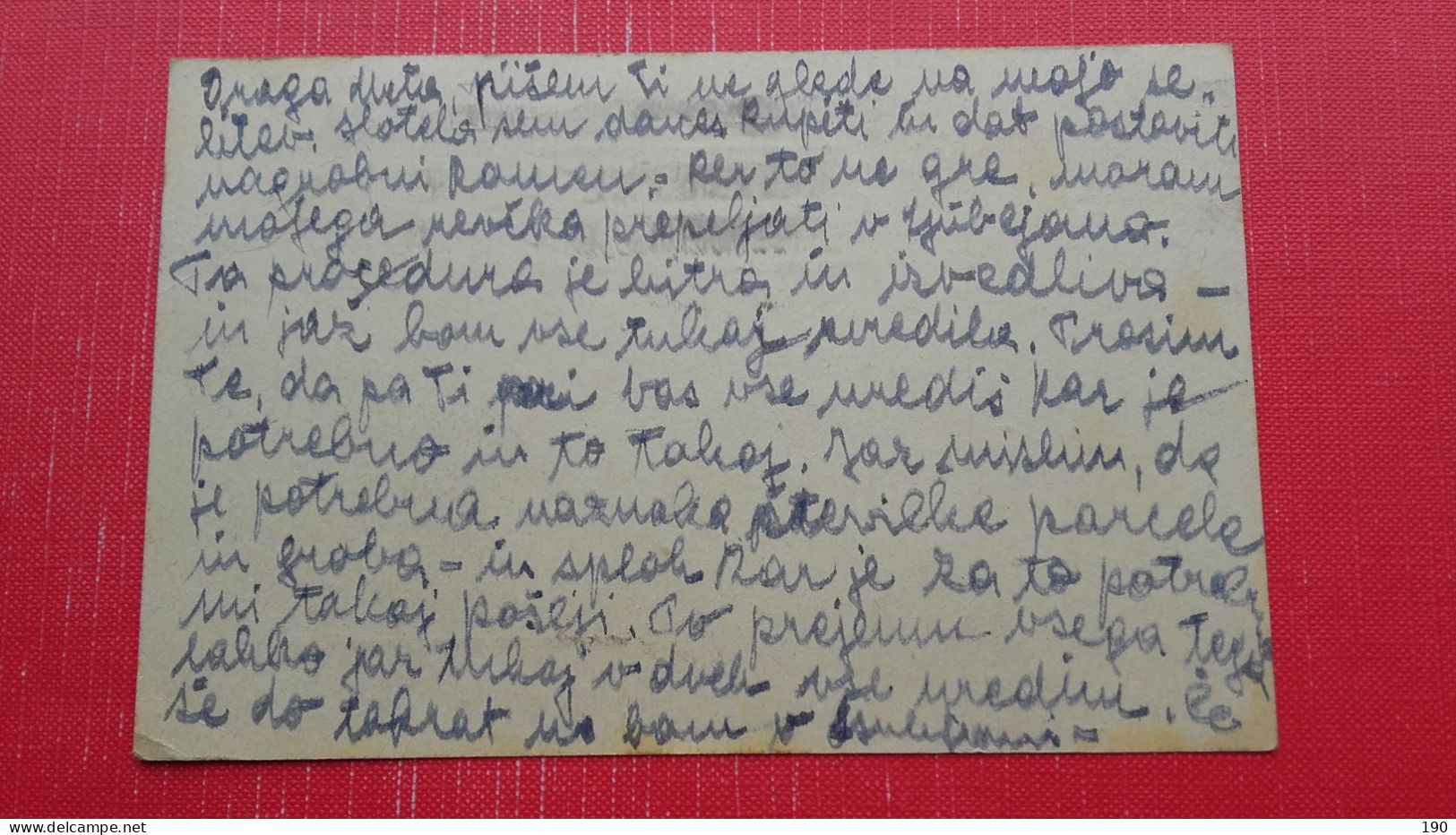 Dopisnica FNRJ 2 Din(Tito).Zig/postmark:Beograd? - Briefe U. Dokumente