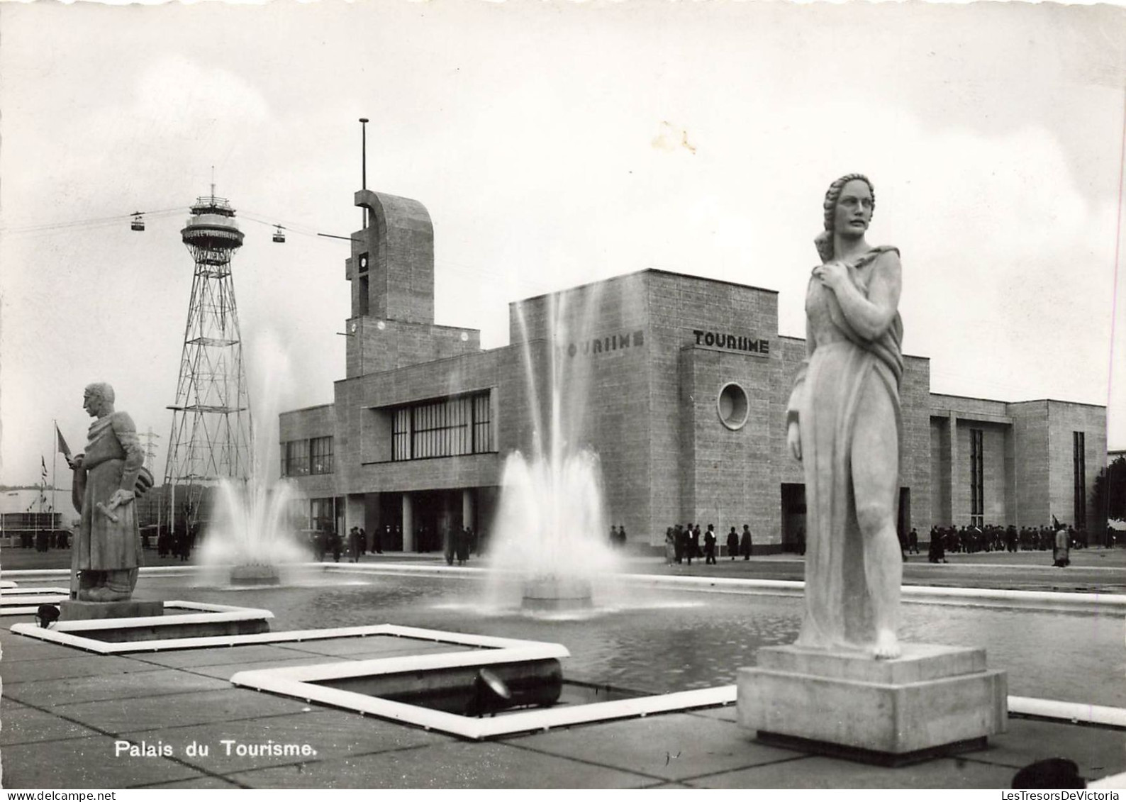 BELGIQUE - Liège - Palais Du Tourisme - Exposition Internationale 1939 - Carte Postale - Luik