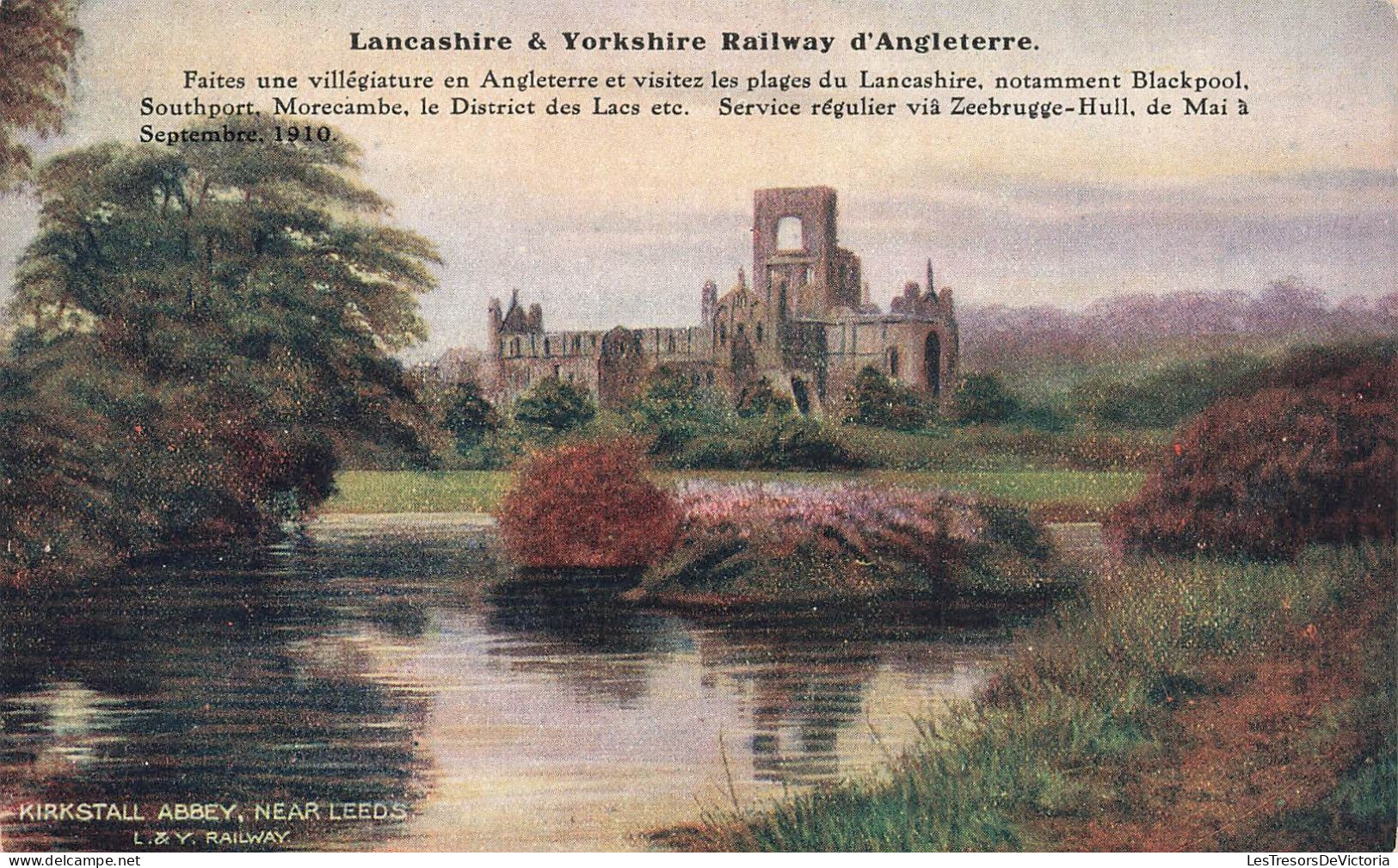 ROYAUME-UNI - Angleterre - Lancashire Et Yorkshire Railway D'Angleterre - Colorisé - Carte Postale Ancienne - Autres & Non Classés