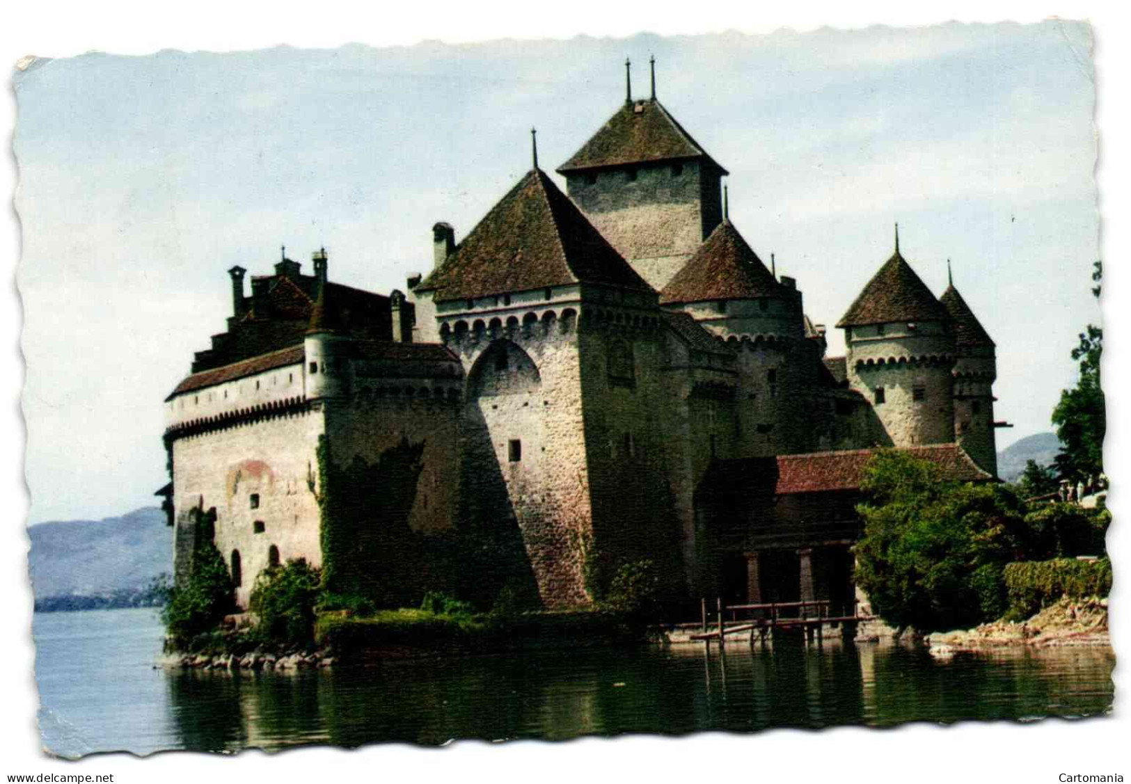 Lac Leman - Le Château De Chillon - Veytaux