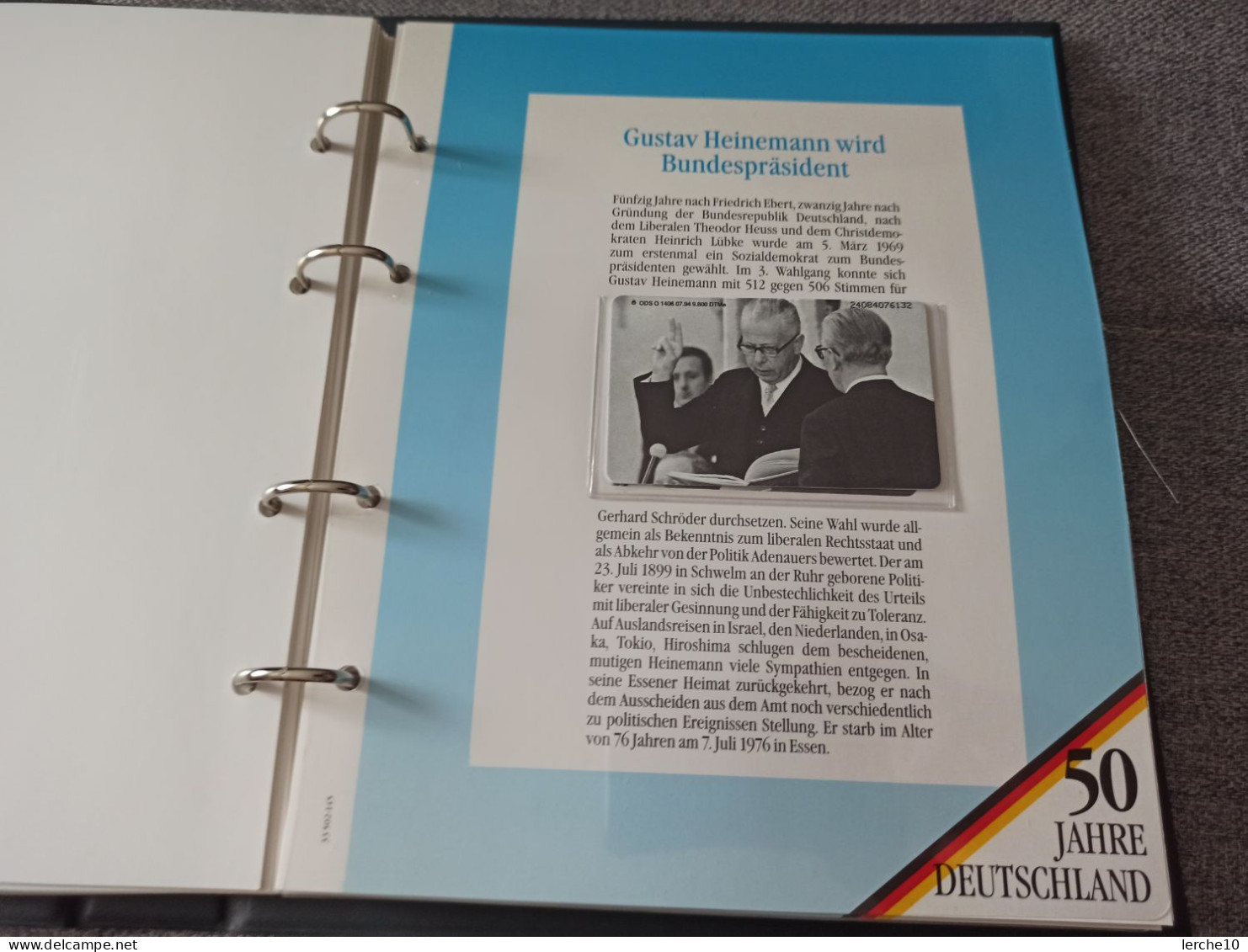 Germany - Deutschland - Die offizielle Sammlung - 50 Jahre Deutschland