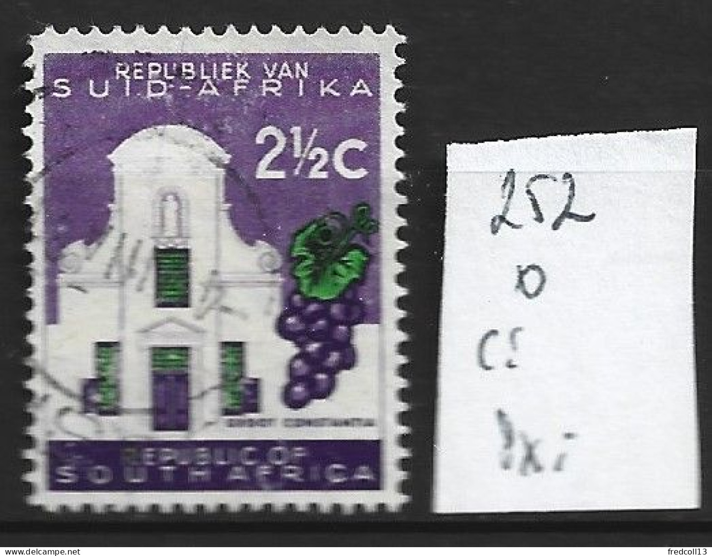 AFRIQUE DU SUD 252 Oblitéré Côte 0.15 € - Usados