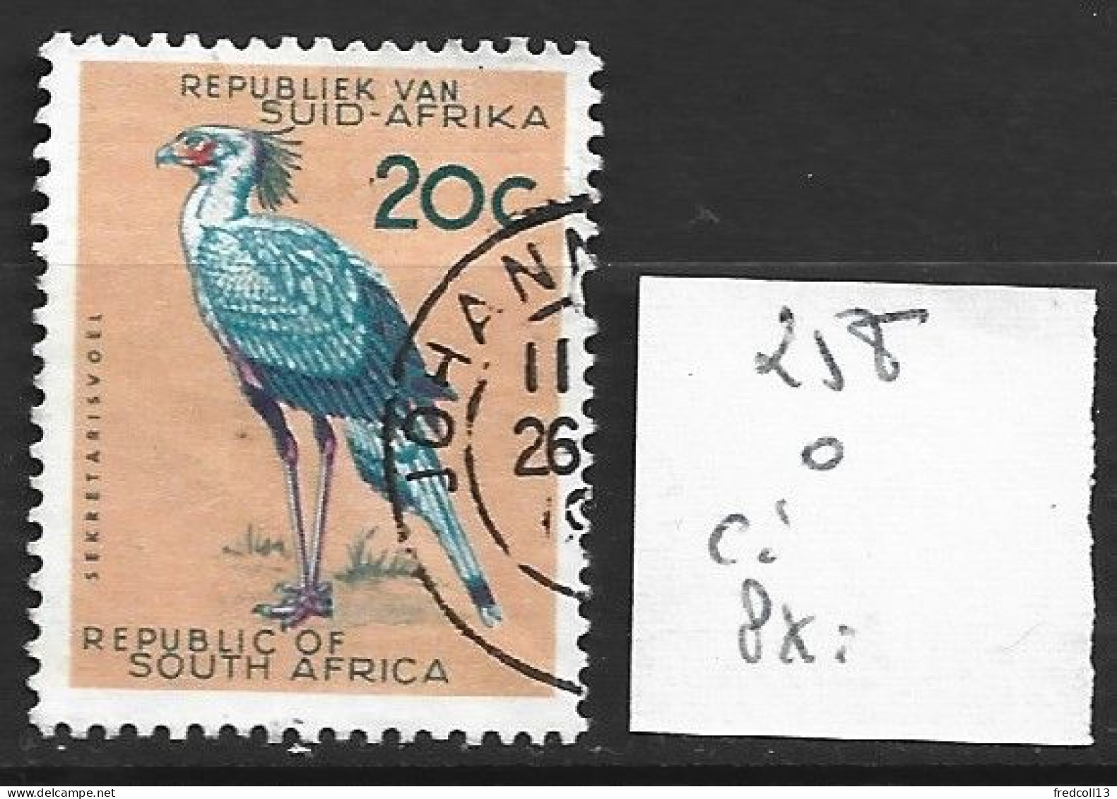 AFRIQUE DU SUD 258 Oblitéré Côte 0.70 € - Used Stamps