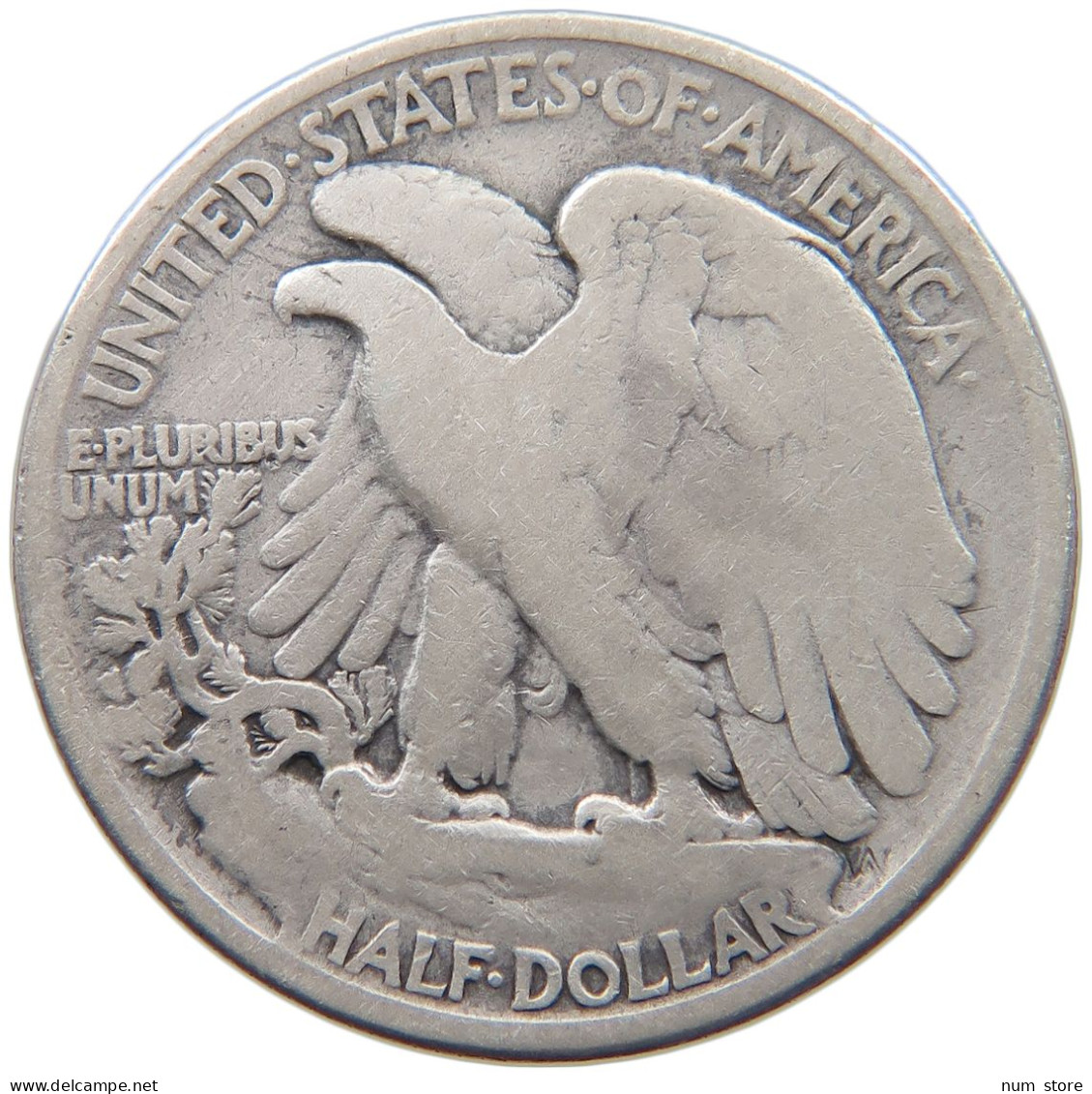 UNITED STATES OF AMERICA 1/2 DOLLAR 1918 LIBERTY WALKING #c079 0755 - 1916-1947: Liberty Walking (Libertà Che Cammina)