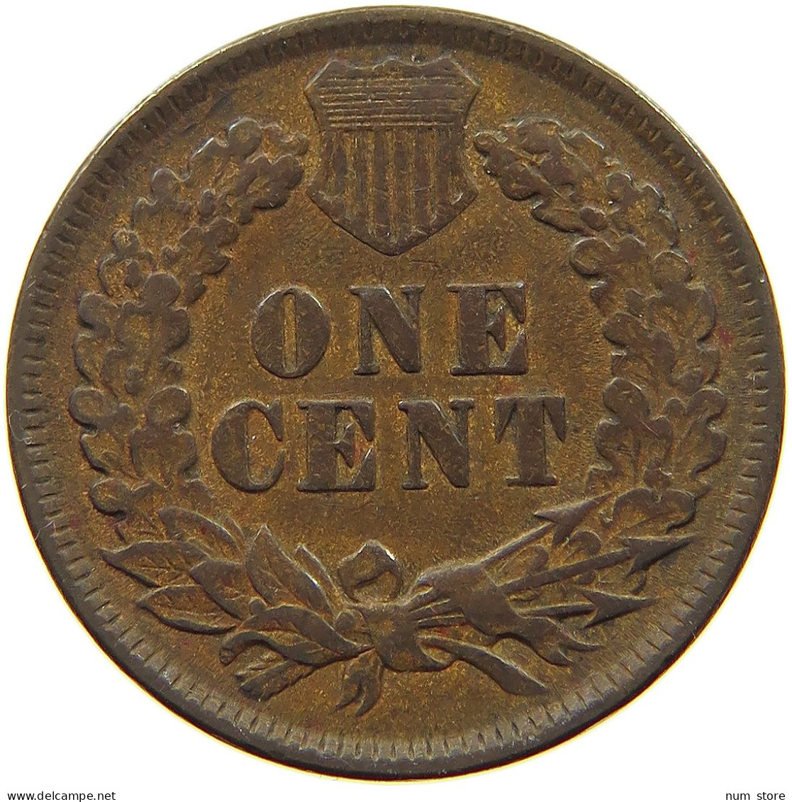 UNITED STATES OF AMERICA CENT 1896 INDIAN HEAD #s063 0007 - 1859-1909: Indian Head