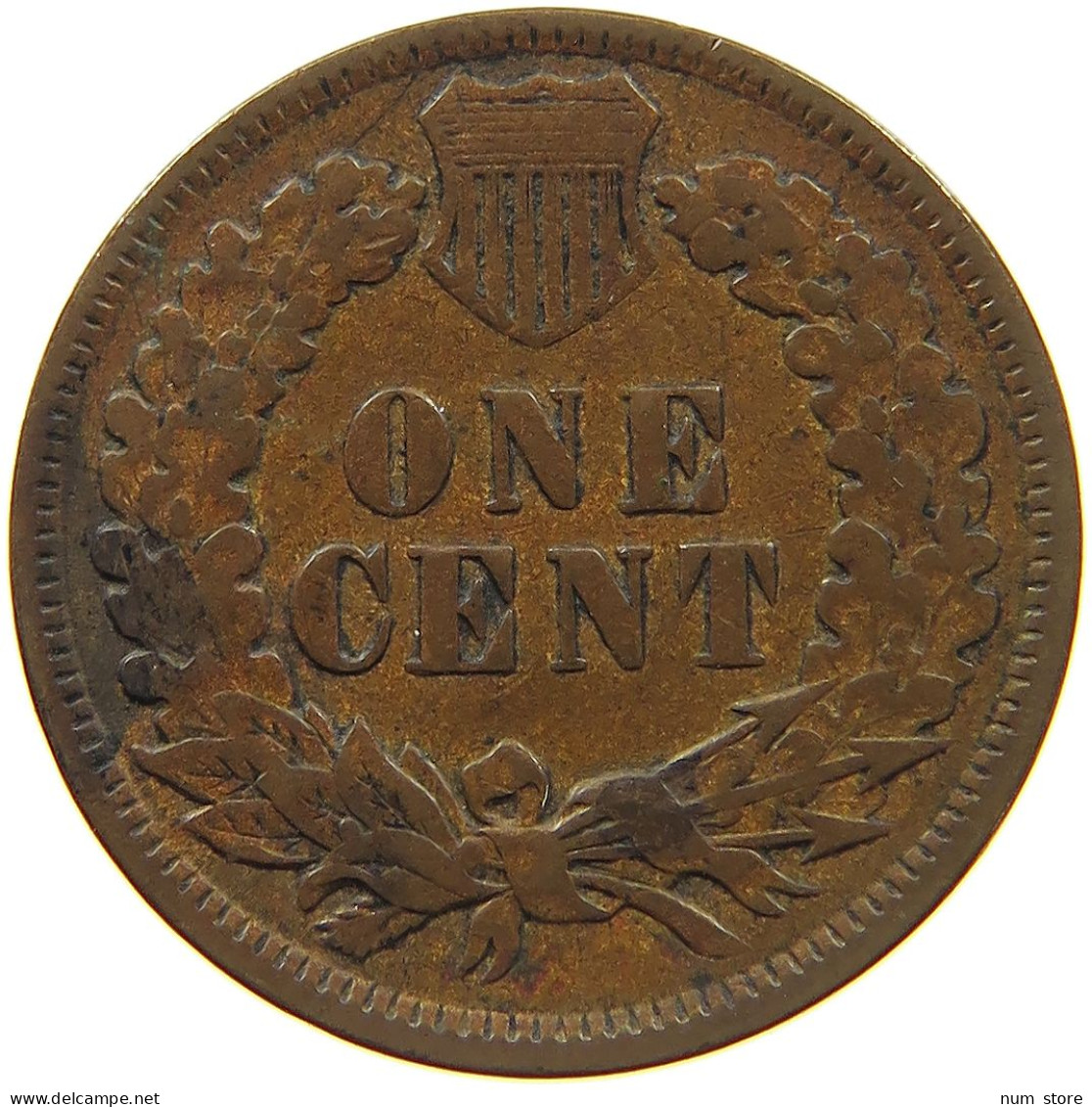 UNITED STATES OF AMERICA CENT 1890 INDIAN HEAD #c012 0123 - 1859-1909: Indian Head