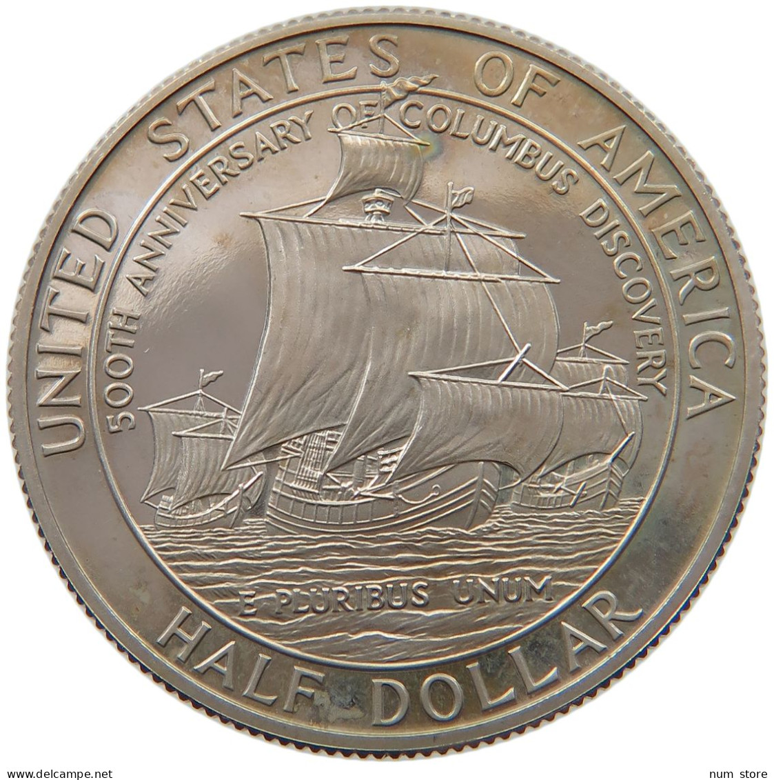 UNITED STATES OF AMERICA HALF 1/2 DOLLAR 1992 D  #alb065 0081 - Zonder Classificatie