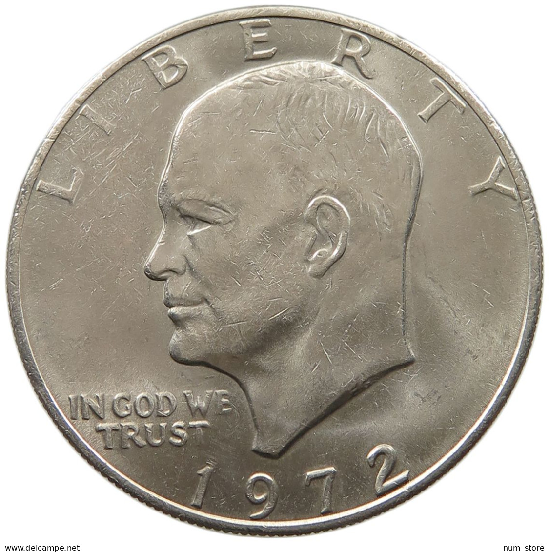 UNITED STATES OF AMERICA DOLLAR 1972 EISENHOWER #a030 0265 - 1971-1978: Eisenhower