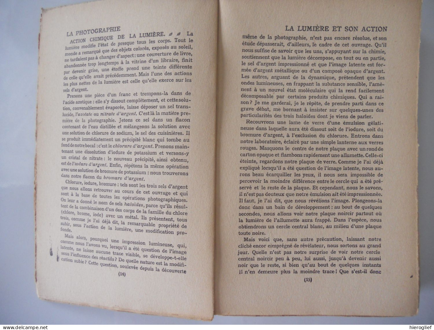 LA PHOTOGRAPHIE pr R. Milliaud - Hachette 161 gravures copyright 1924 objectif lumière obturateur appareils stéréoscopie