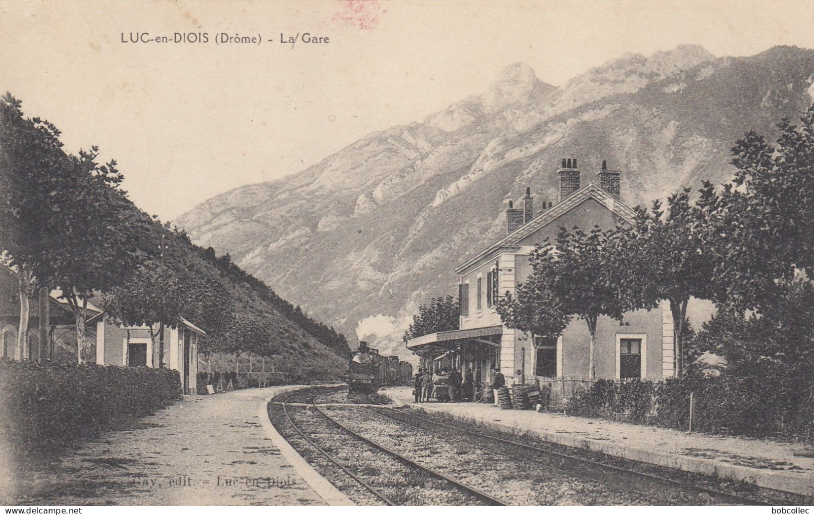 LUC-en-DIOIS (Drôme): La Gare - Luc-en-Diois