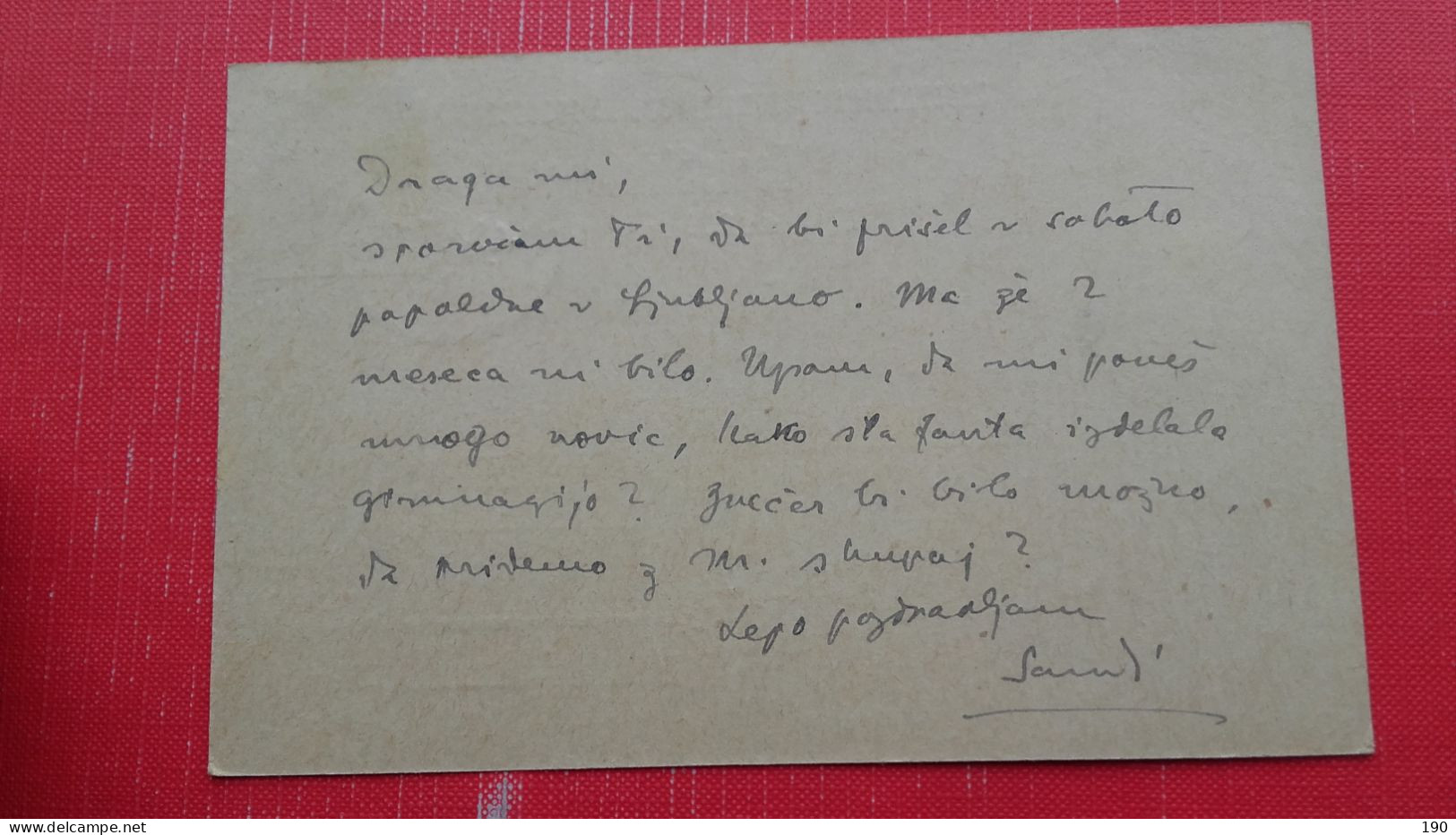 Dopisnica FLRJ 1.50 Din.Zig/postmark:Kranj - Cartas & Documentos