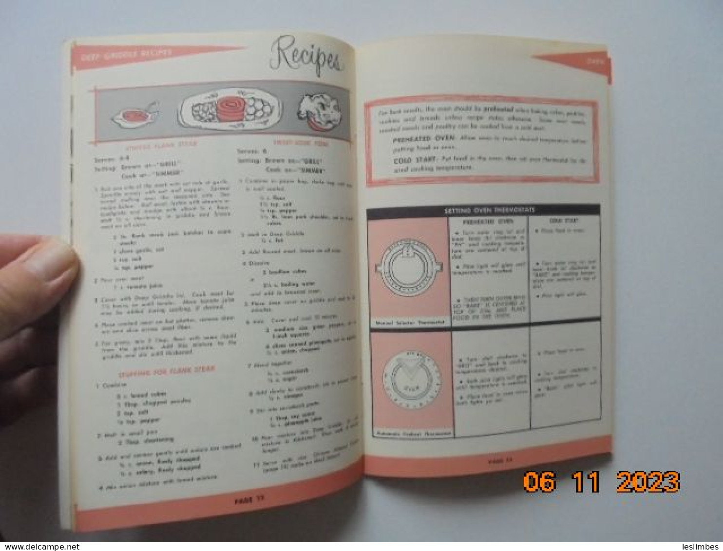 Electric Cooking With Your Kenmore: Recipes And Instructions - Sears, Roebuck And Company 1956 - Americana