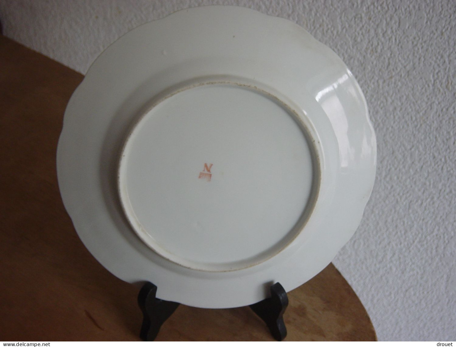 ASSIETTES EN  PORCELAINE FINE  - AUSTERLITZ -  RIVOLI - N COURONNE - Altri & Non Classificati