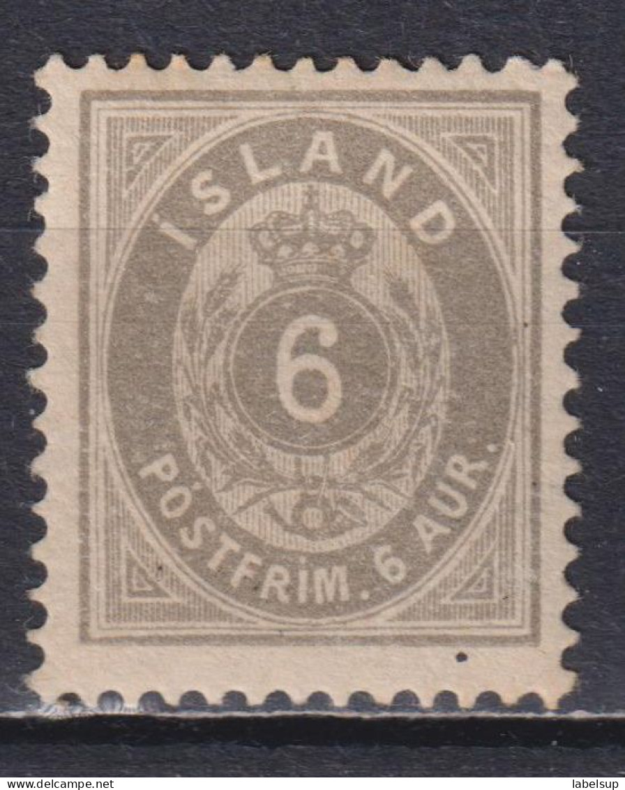 Timbre Neuf D'Islande De 1876 N°7 - Nuovi