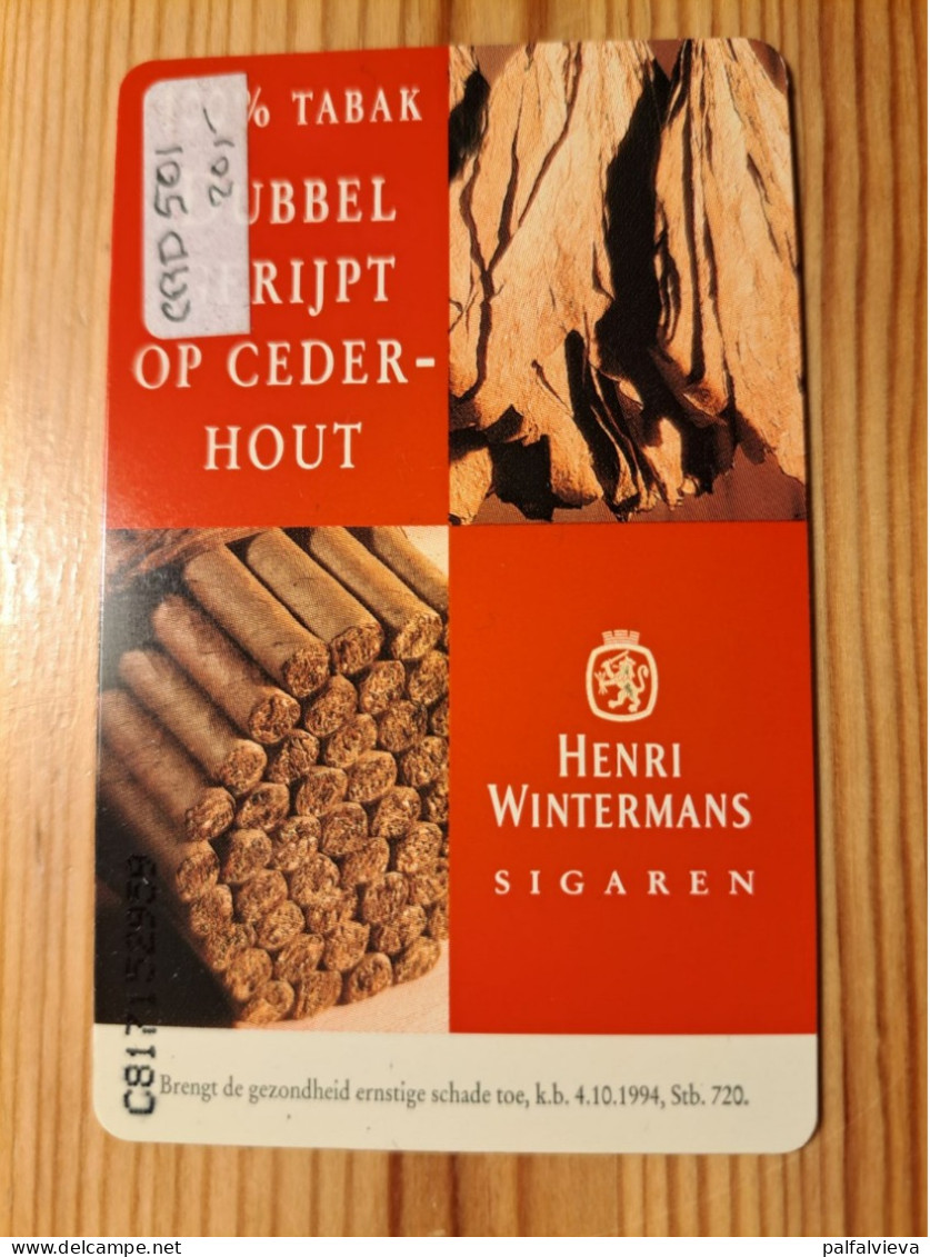 Phonecard Netherlands - Henri Wintermans 15.000 Ex. - Privées