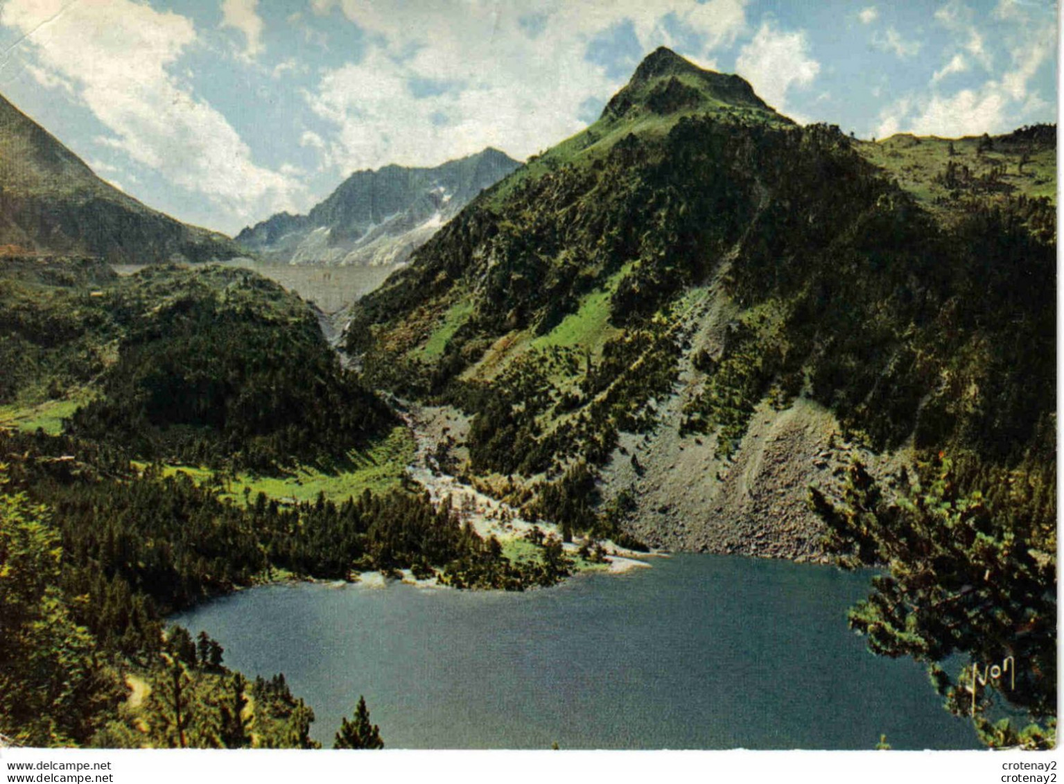 65 Les Pyrénées Lac D'OREDON Vers VIEILLE AURE En 1965 éditions Yvon E.K.B 5359 A - Vielle Aure