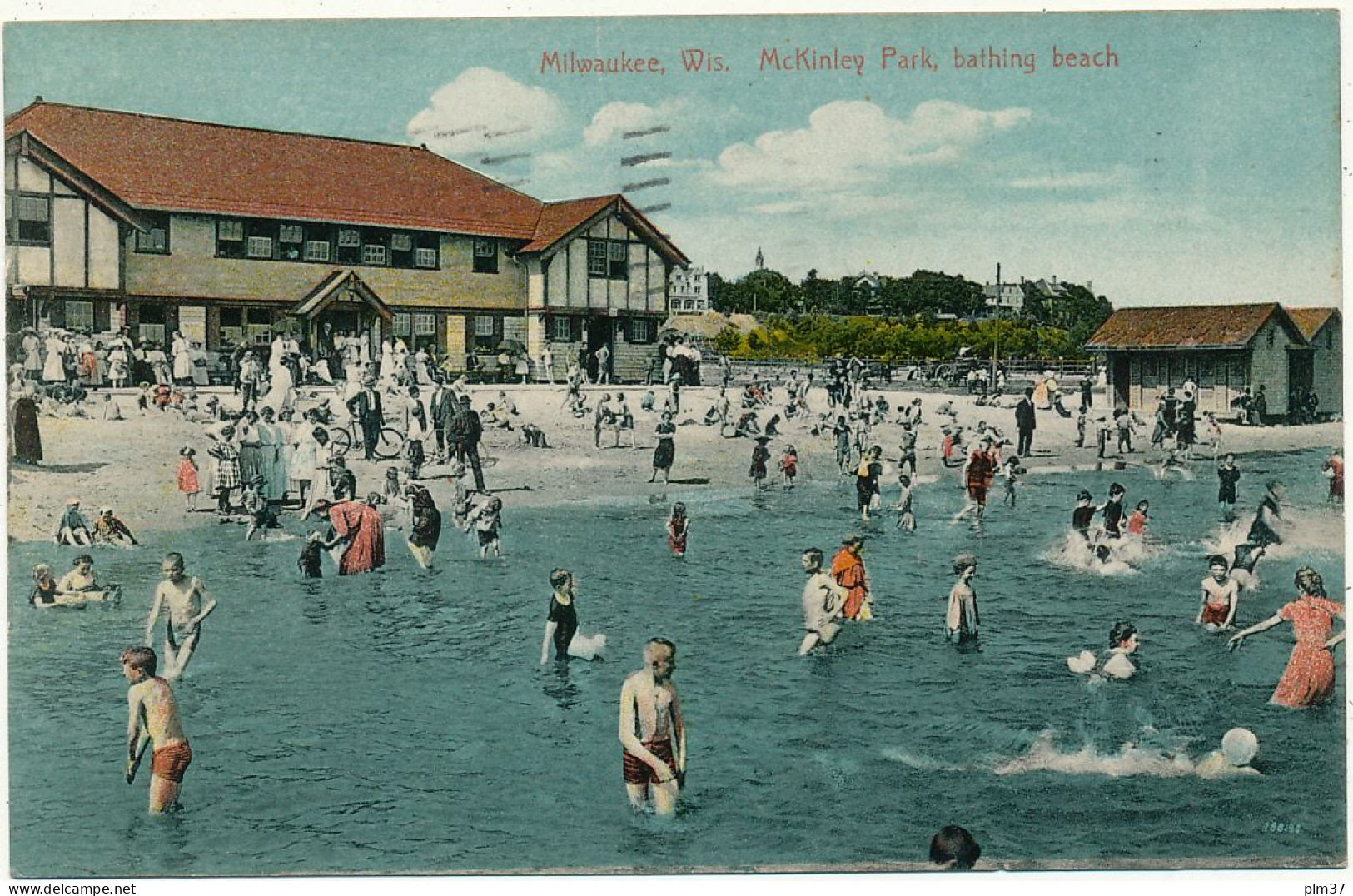 MILWAUKEE , WI - Bathing Beach - Milwaukee