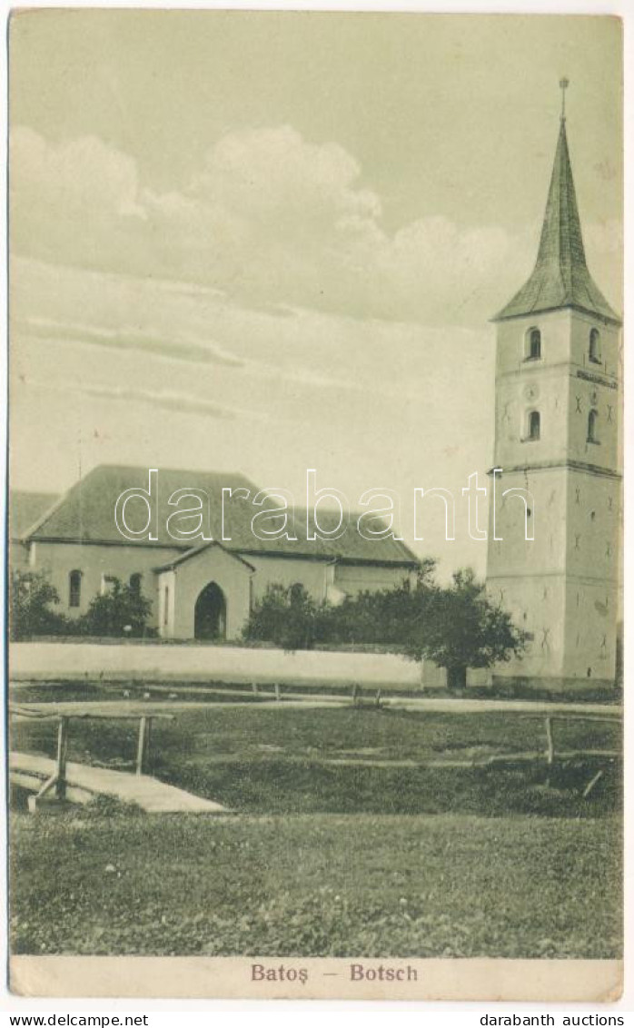 T2/T3 Bátos, Betsch, Botsch; Evangélikus Templom és Paplak / Lutheran Church And Rectory (EK) - Unclassified