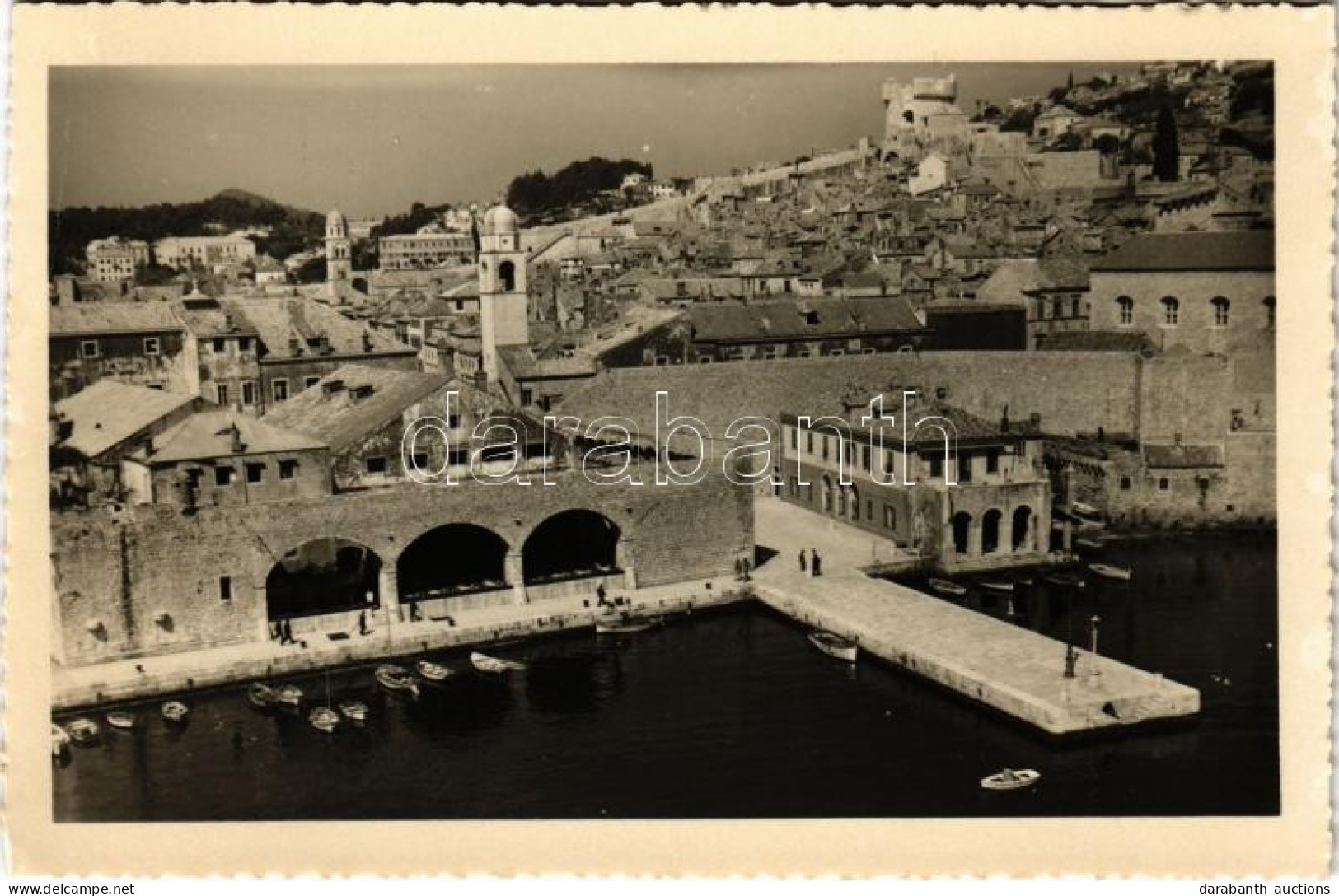 * T3 Dubrovnik, Ragusa; Stara Gradska Luka / Old Town Port, Boats (EB) - Ohne Zuordnung