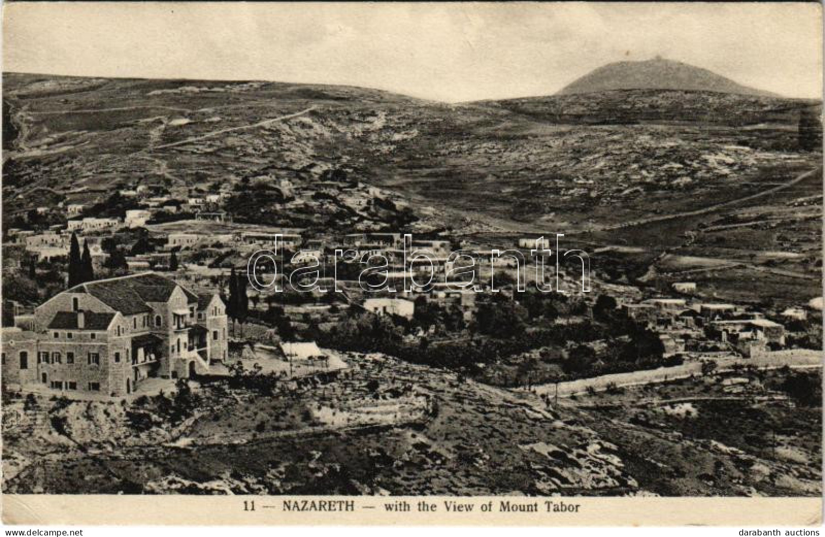 ** T2/T3 Nazareth, With The View Of Mount Tabor (EK) - Zonder Classificatie