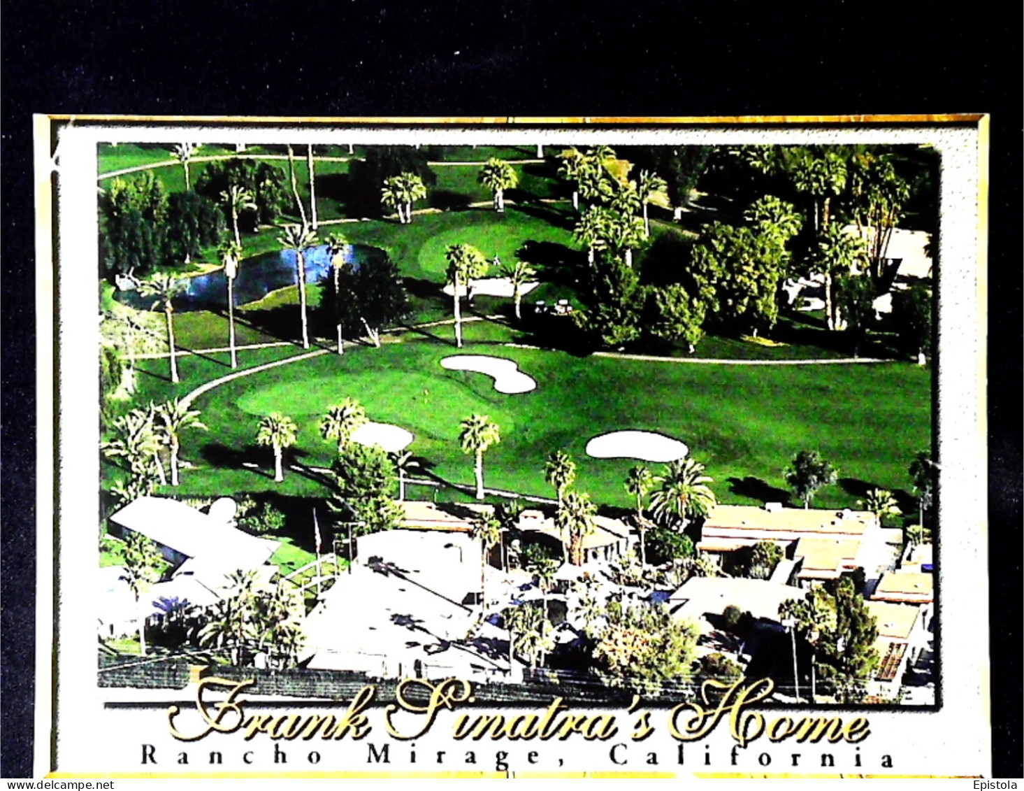 ► FRANK SINATRA's Home Rancho Mirage PALM SPRINGS  - Cal - Private Golf House - Palm Springs