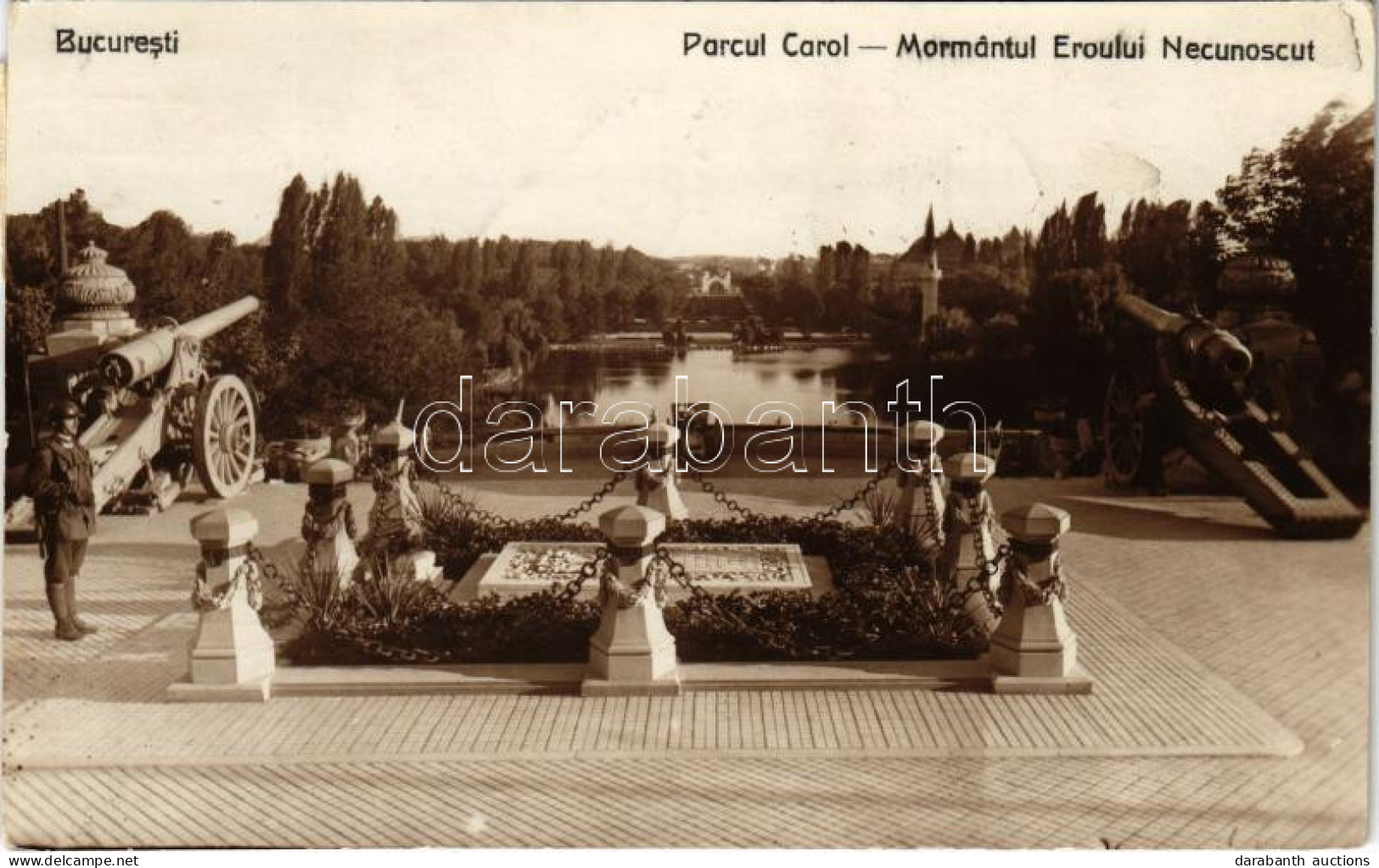 T2 1931 Bucharest, Bukarest, Bucuresti, Bucuresci; Parcul Carol, Mormantul Eroului Necunoscut / Military Heroes Monument - Unclassified