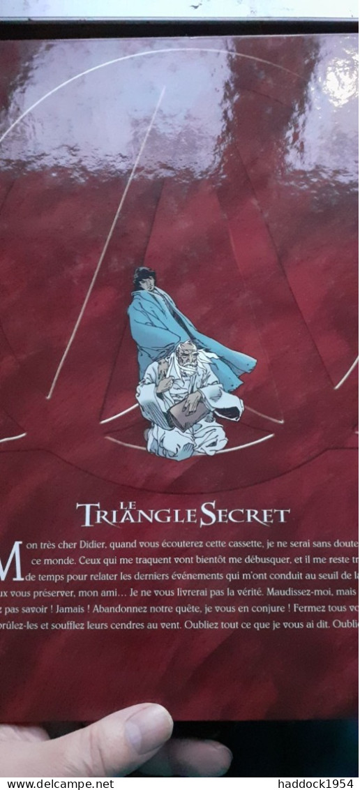 Le Triangle Secret Les 7 Tomes CONVARD FALQUE JUILLARD Glénat 2000-2003 - Triangle Secret, Le