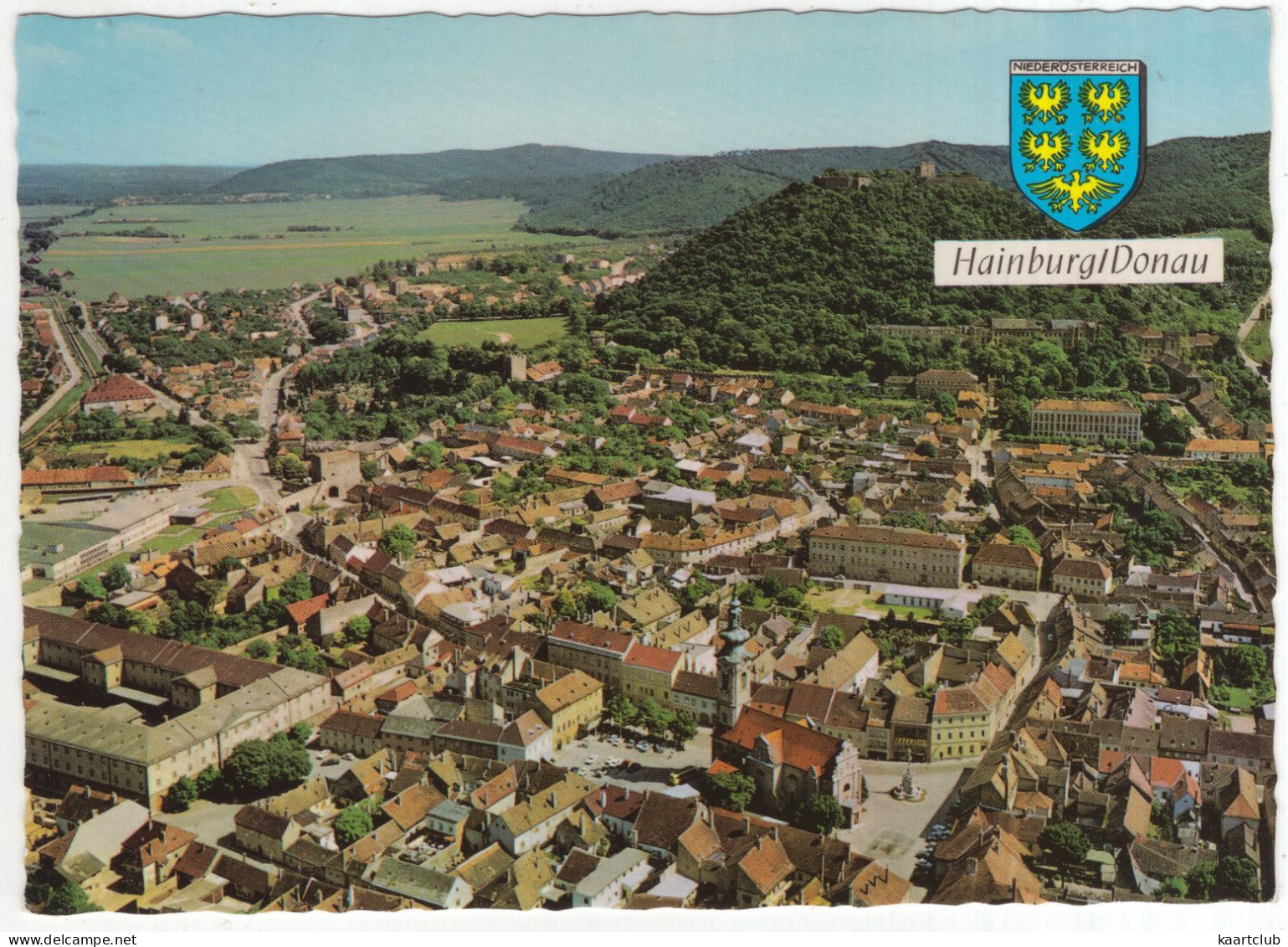 Hainburg / Donau - (N.Ö., Österreich/Austria) - Alpine Luftbild - Hainburg