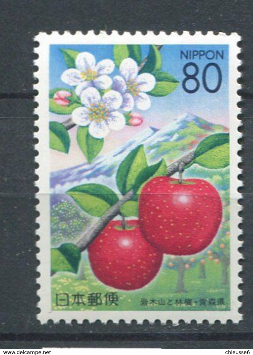 Japon ** N° 3303 - Fleurs De Pommiers, Pommes - Rix 1,50 € + Port - Neufs