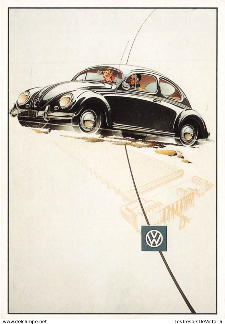 TRANSPORT - Volkswagen - PARC Archiv Edition  - Carte Postale Ancienne - Taxis & Droschken