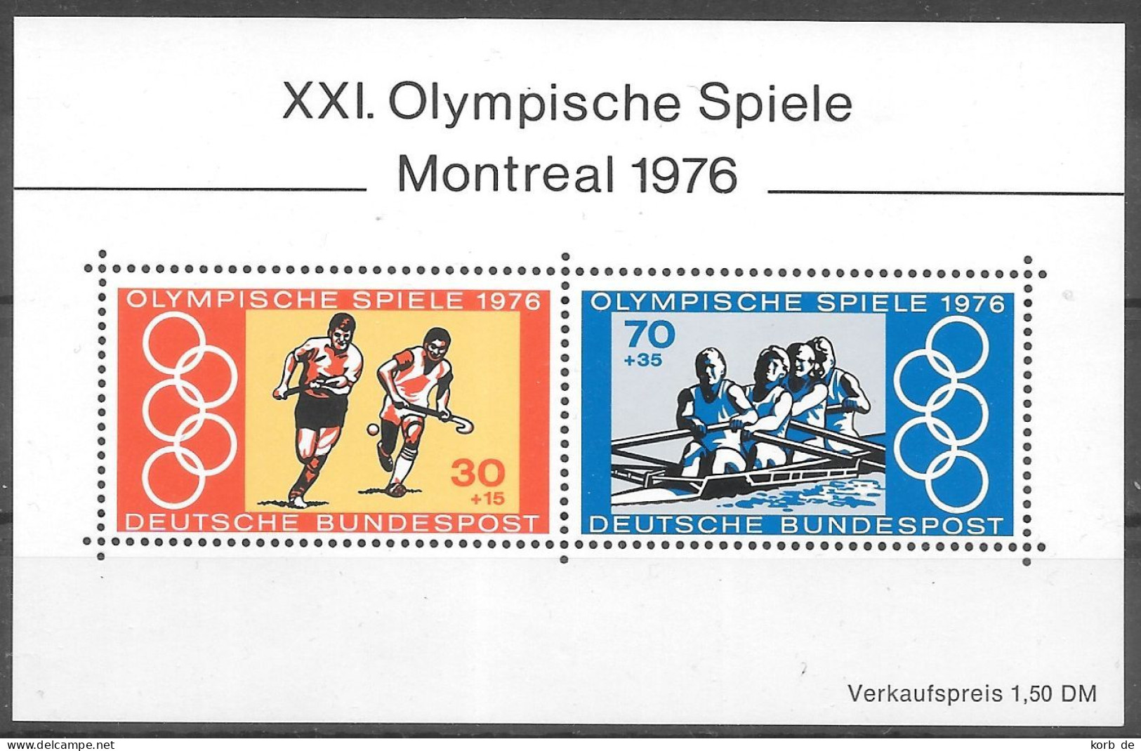 BRD 1973 - 1977  / MiNr.  Block 9 , Block 10 , Block 11 , Block 12 , Block 13 ,  Block 14 , Block 15   ** / MNH  (x1018) - 1959-1980