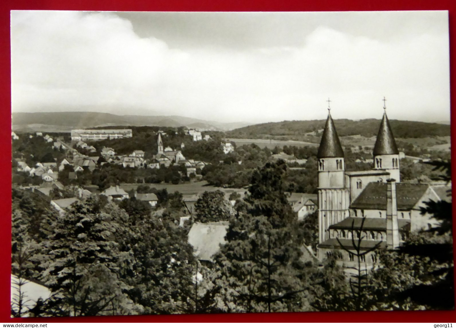 Gernrode - Stiftskirche - Echtfoto 1984 - Blick Nach Bad Suderode - Quedlinburg - Harz - Sachsen-Anhalt - Quedlinburg