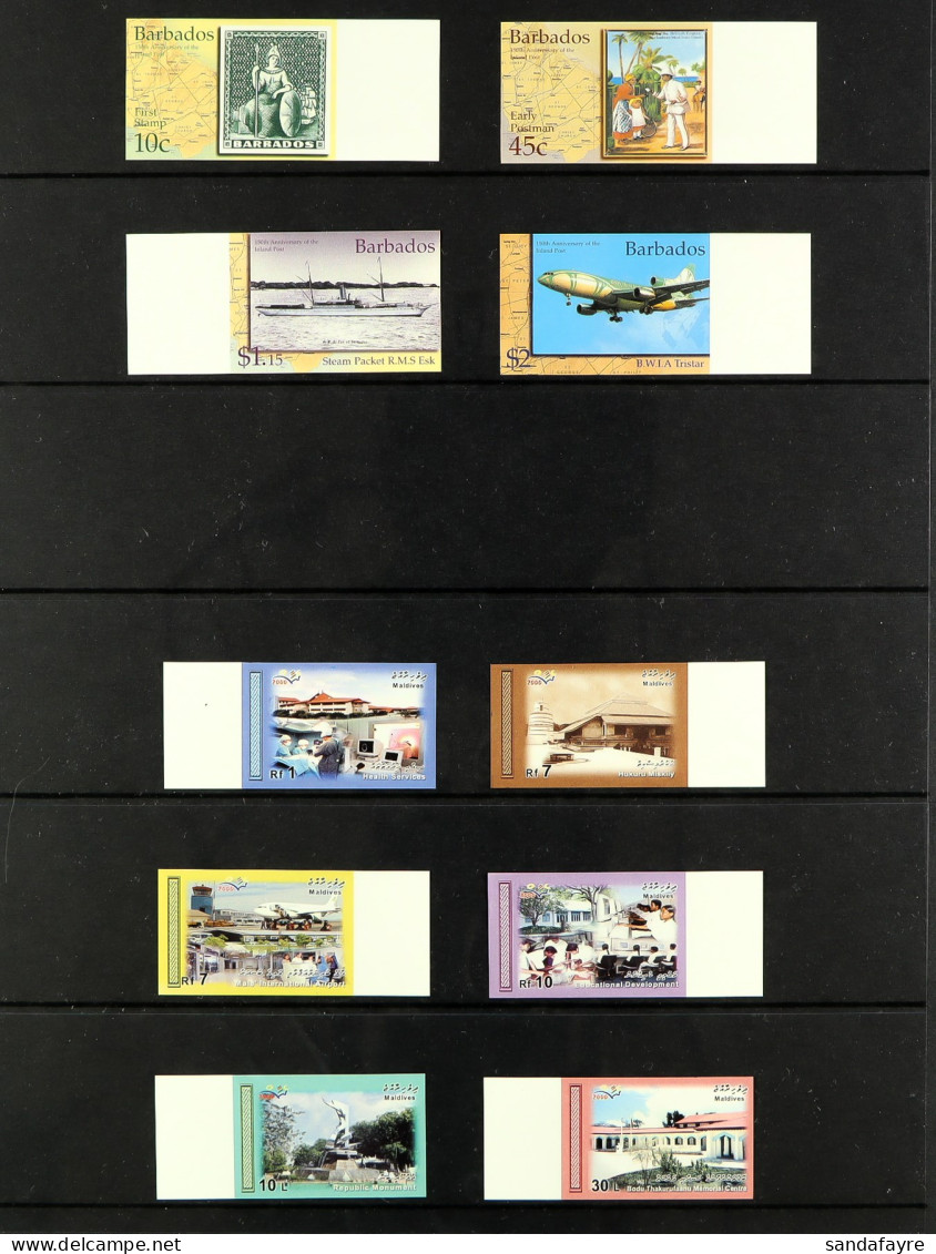 COMMONWEALTH MODERN ARCHIVAL IMPERF PROOFS. A Group Of 2002 - 2013 Imperf Sets And Miniature Sheets From The BDT Securit - Autres & Non Classés