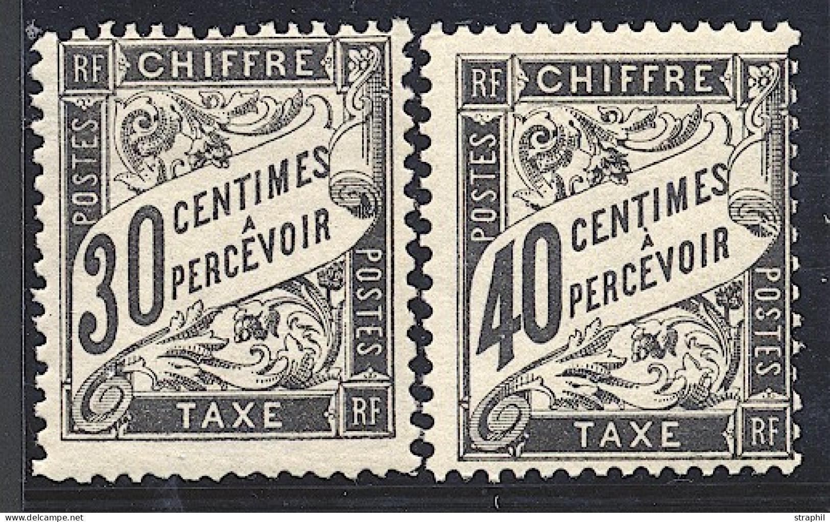 * TIMBRES TAXE - 1859-1959 Postfris