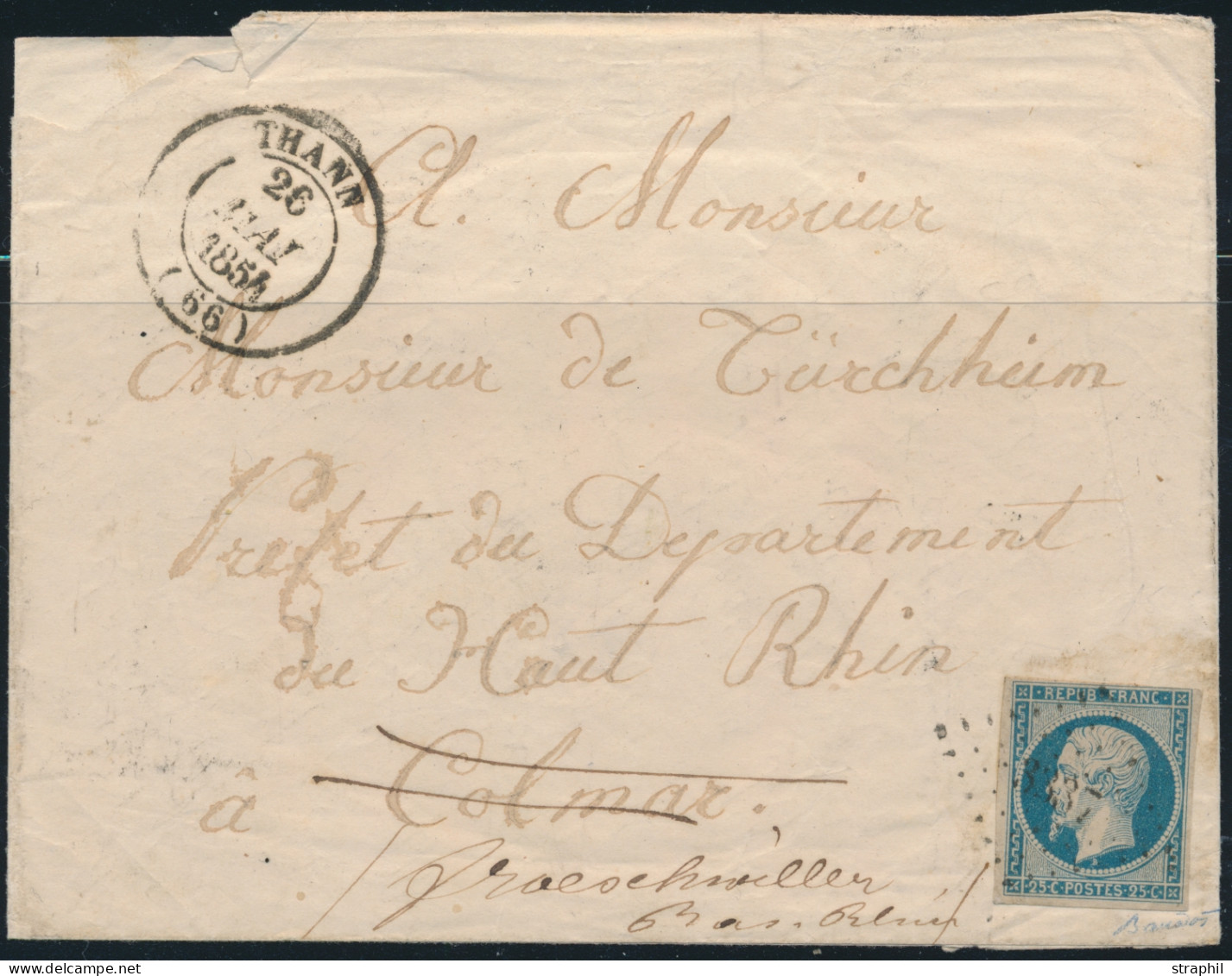 LSC PERIODE 1849 -70 Haut-Rhin - Other & Unclassified