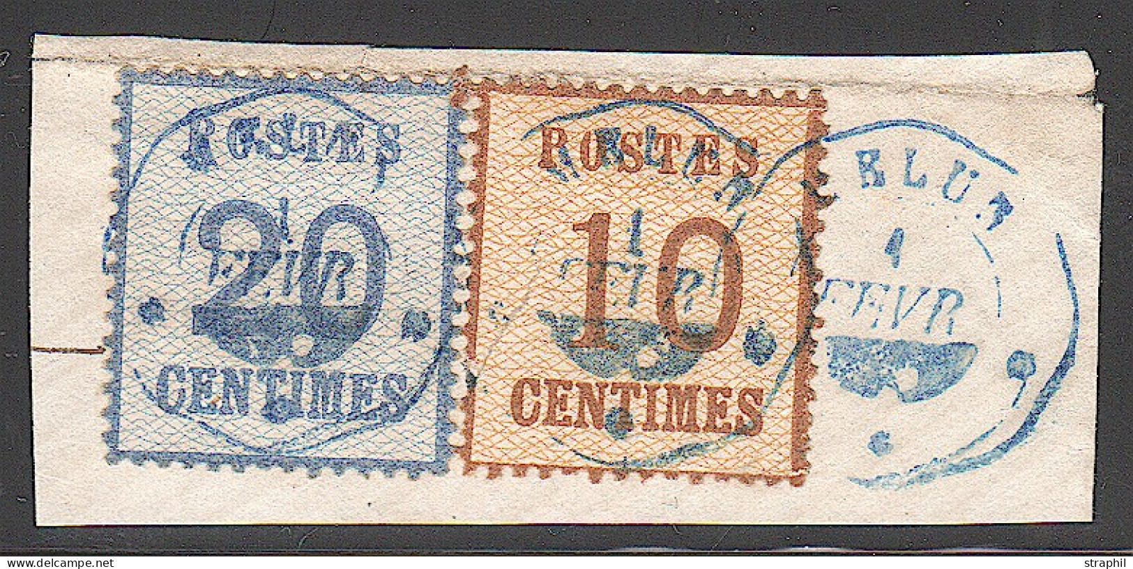 F TIMBRES 1870 - 71 - Otros & Sin Clasificación